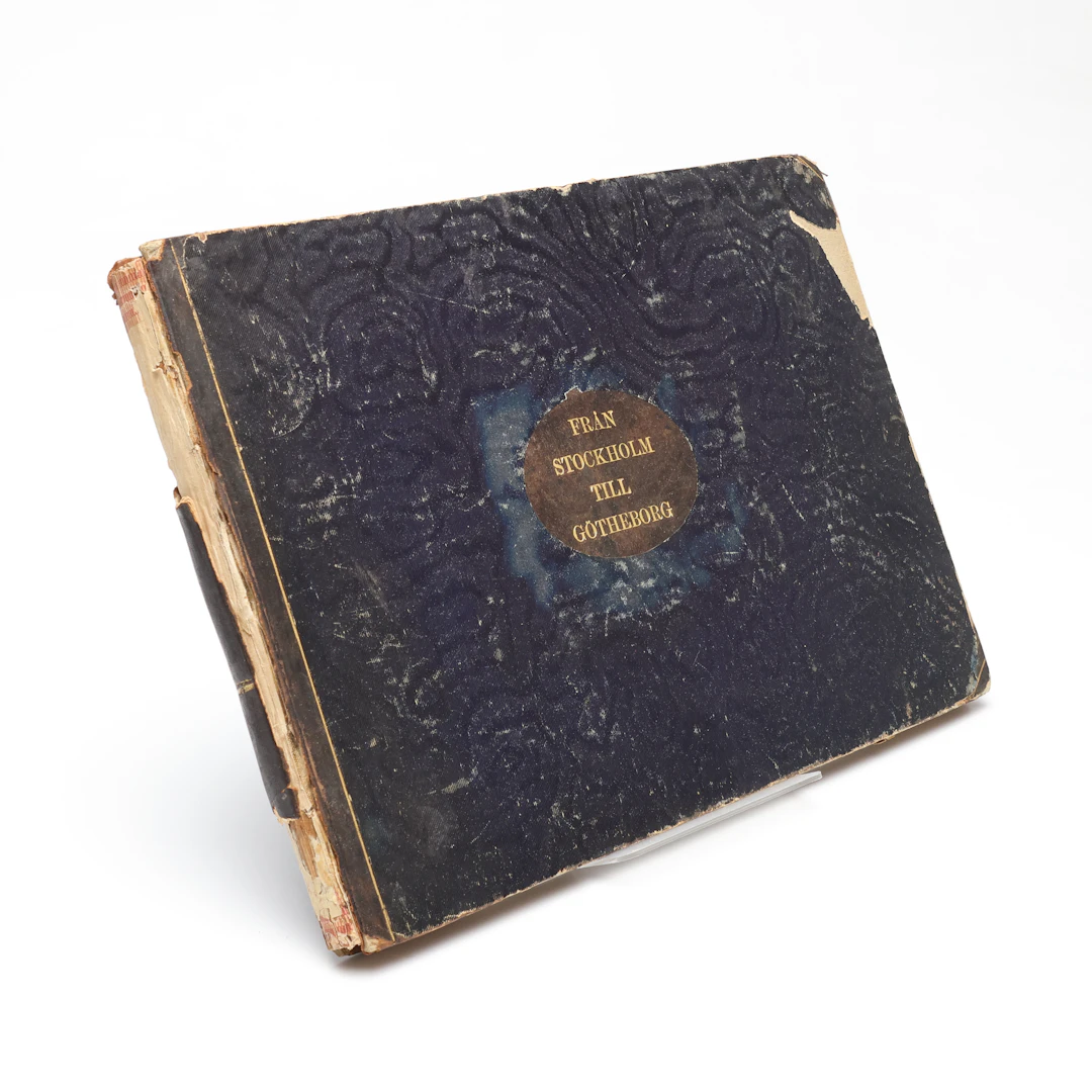 BILLMARK, GÖTA KANAL, PITTORESKA VYER, 1843.