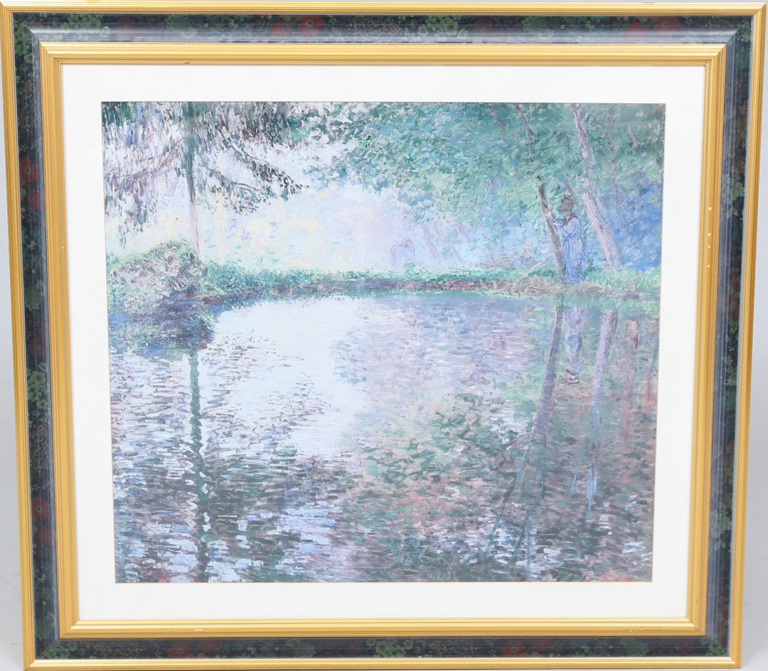 CLAUDE MONET. EFTER. tryck, 1900-tal.