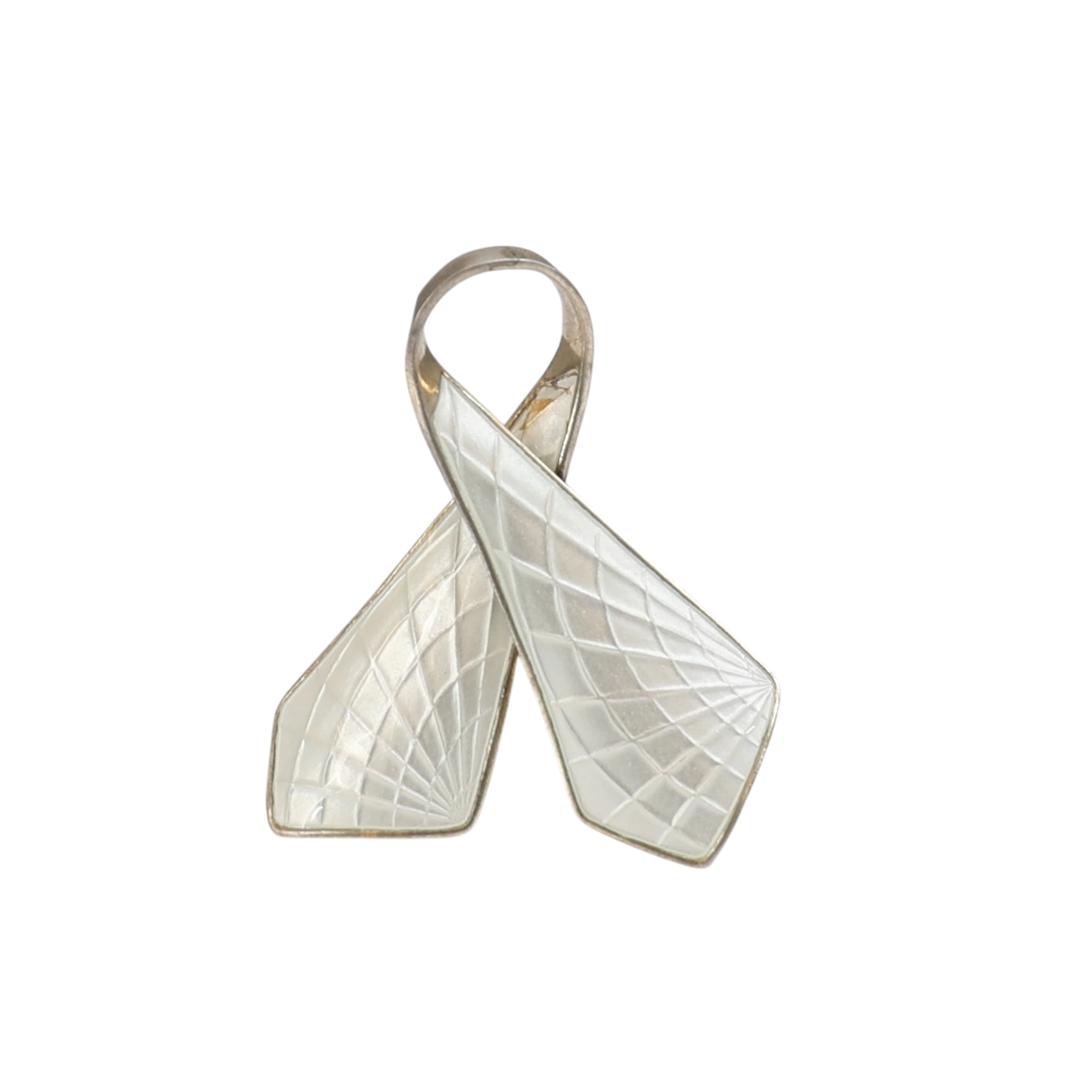 BROSCH, emaljerat sterlingsilver, 1900-tal. Totalvikt 9 gram.