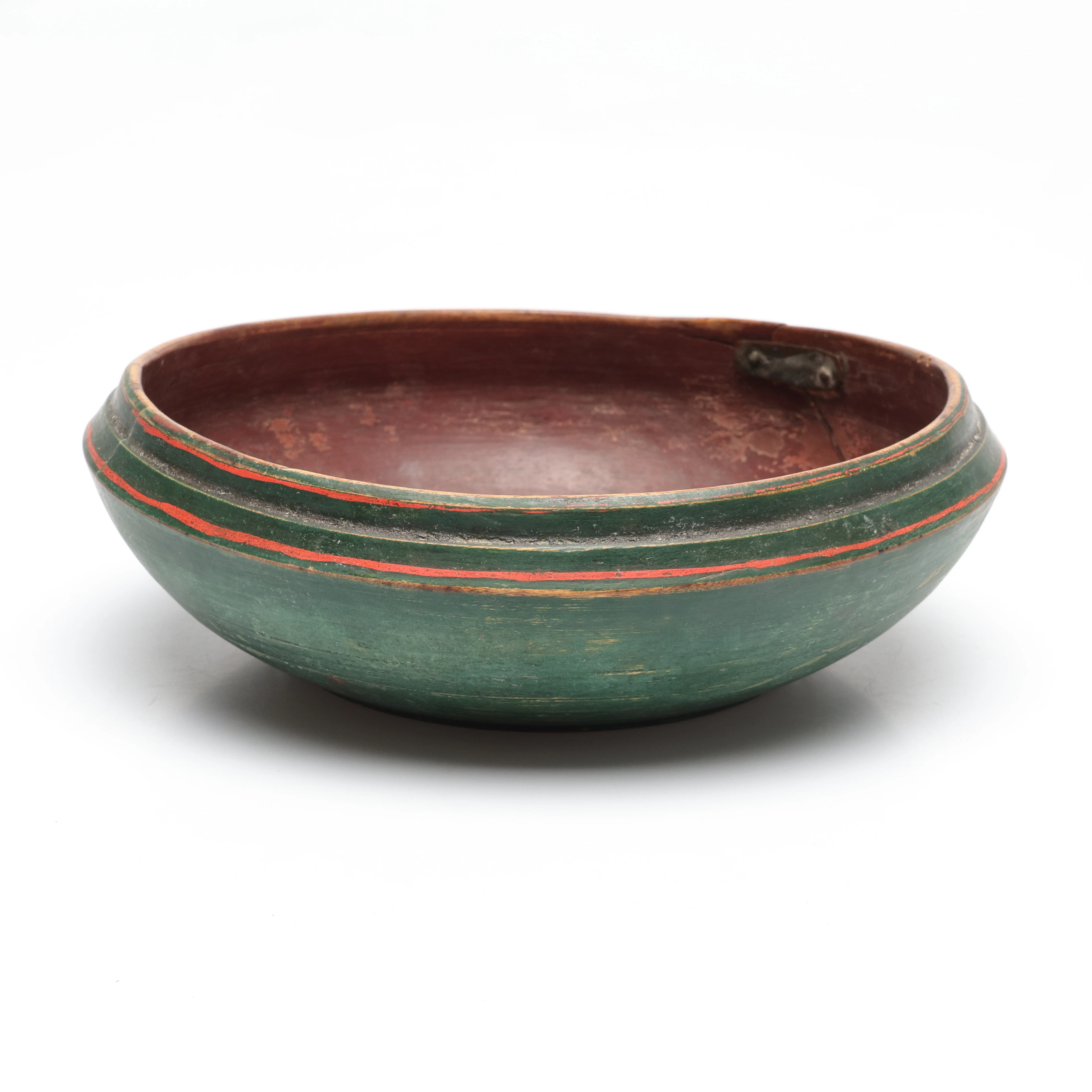BOLLE, bemålad, allmoge, 1800-tal.