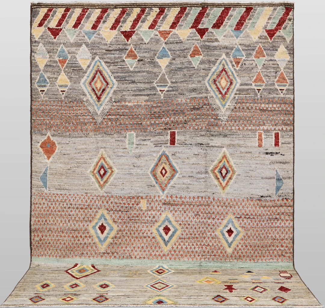 ORIENTMATTA. Marocko design, 299 x 199 cm.