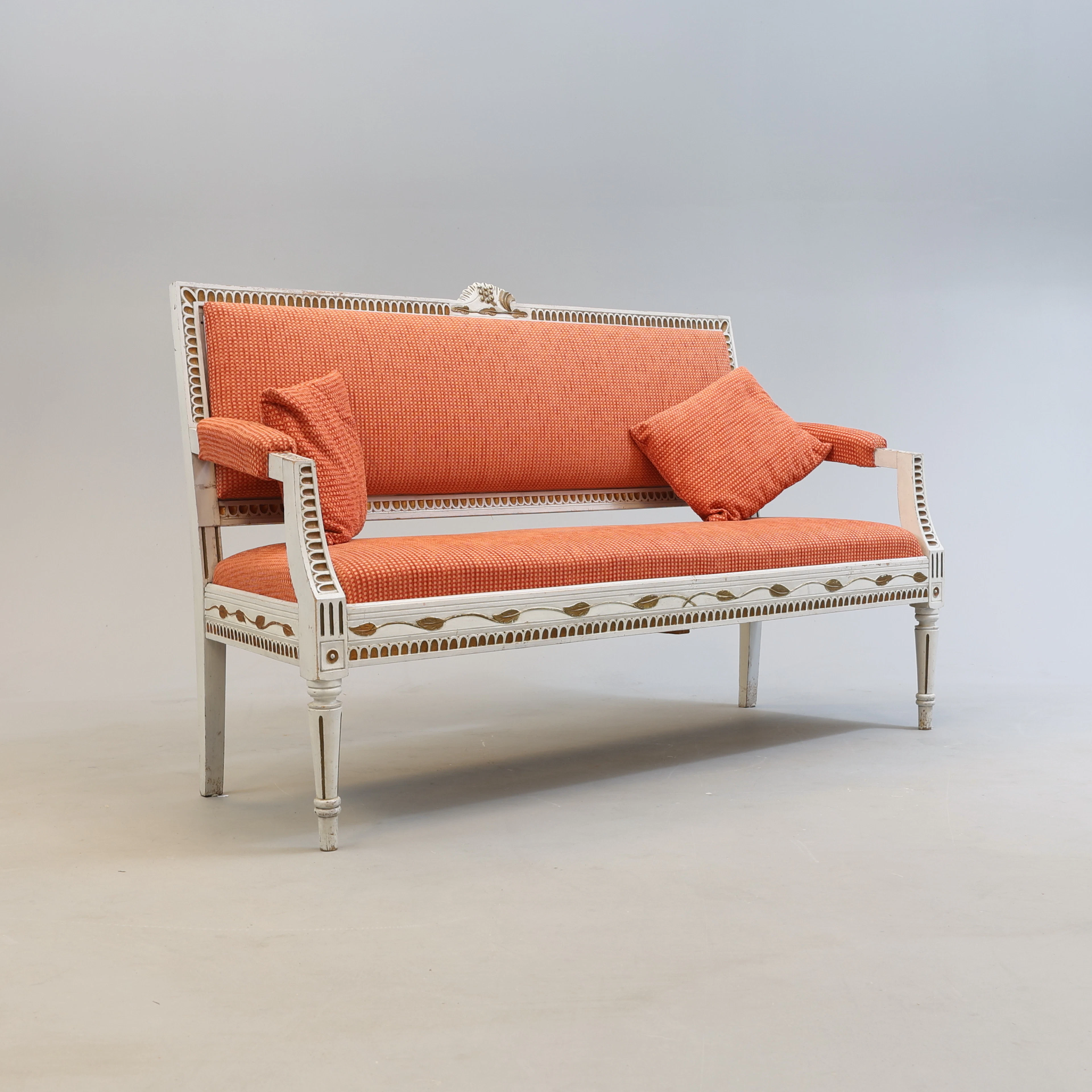SOFFA, gustaviansk stil, Lindome modell, 1900-tal.