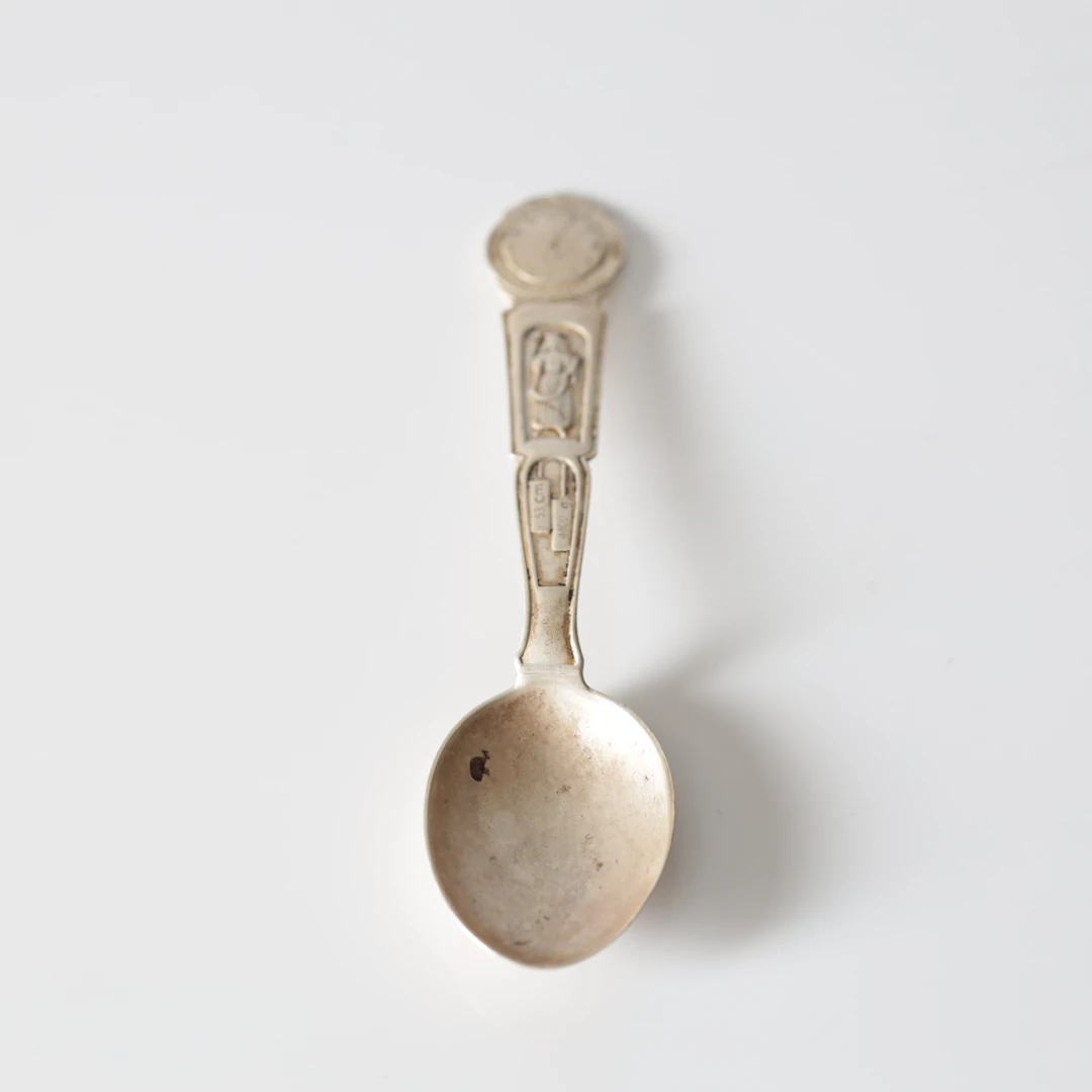 DOPSKED, silver, Ceson Guldvaru. A.B., Göteborg, 1977. Totalvikt ca 27,6 gram.
