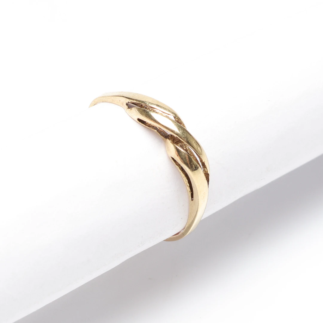 RING/SKROT, 14K, Guld, vikt cirka 1 gram.