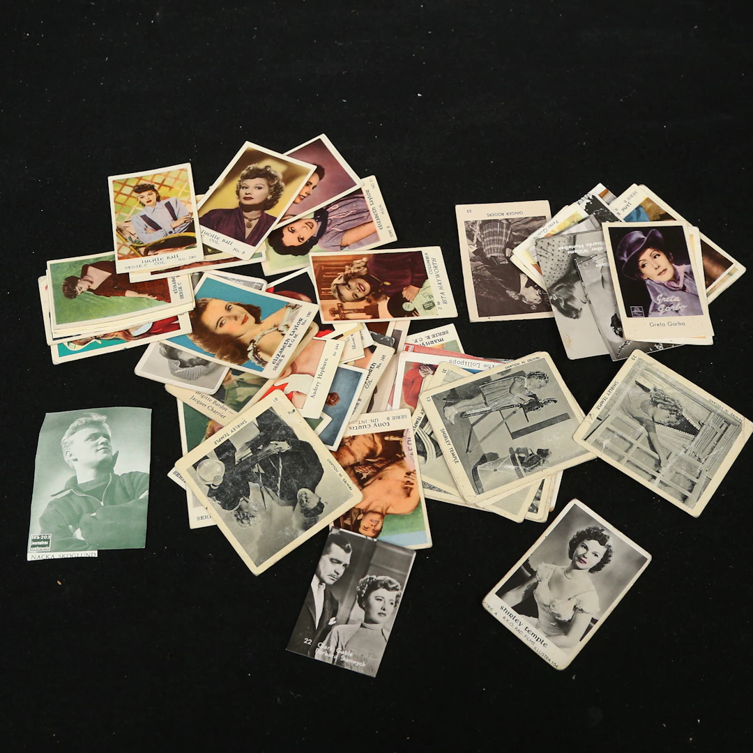 SAMLARBILDER, "Filmisar", mindre parti, b.la. Marilyn Monroe och Greta Garbo.