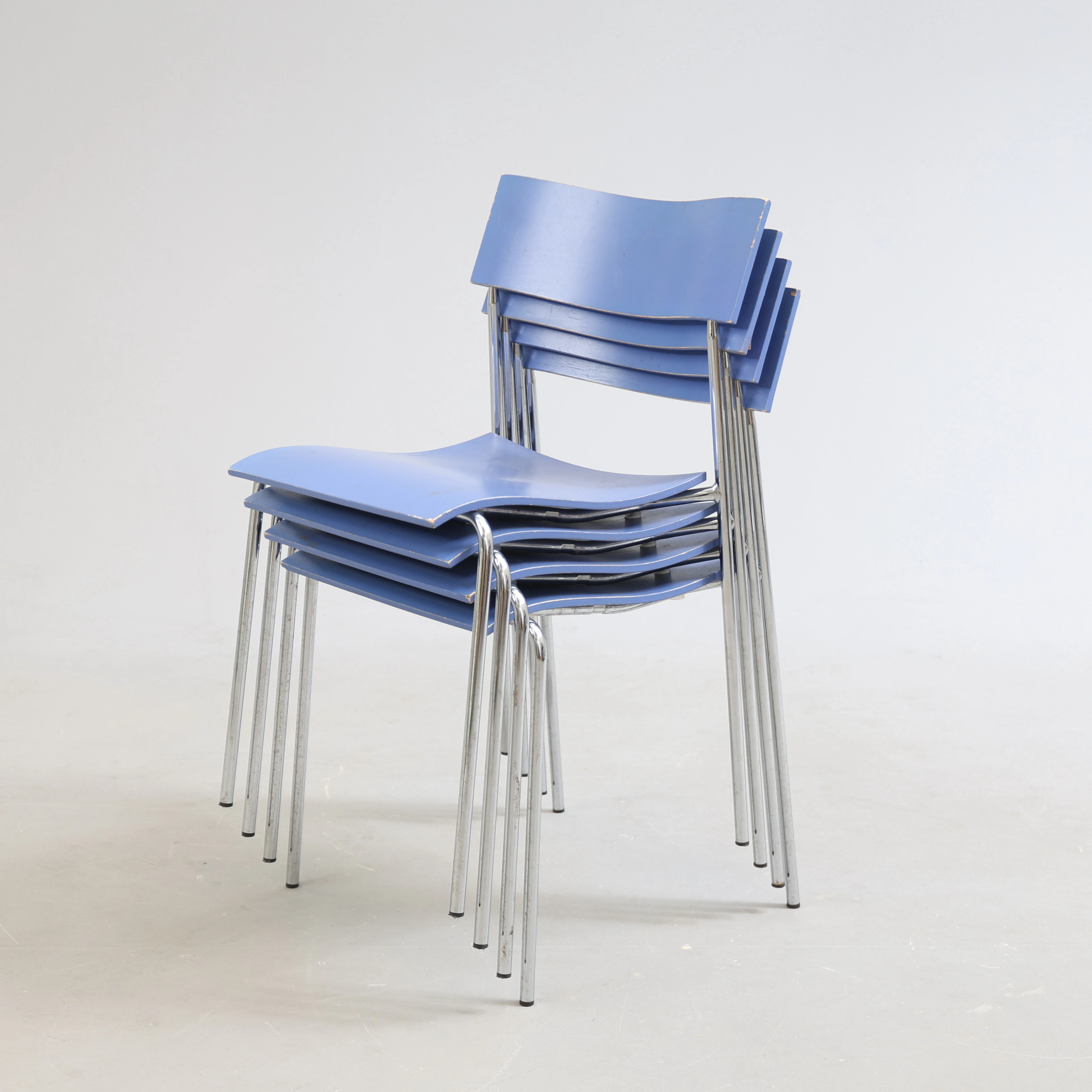 JOHANNES FOERSOM & PETER HIORT-LORENZEN. stolar, 4 st, "Campus", Lammhult.