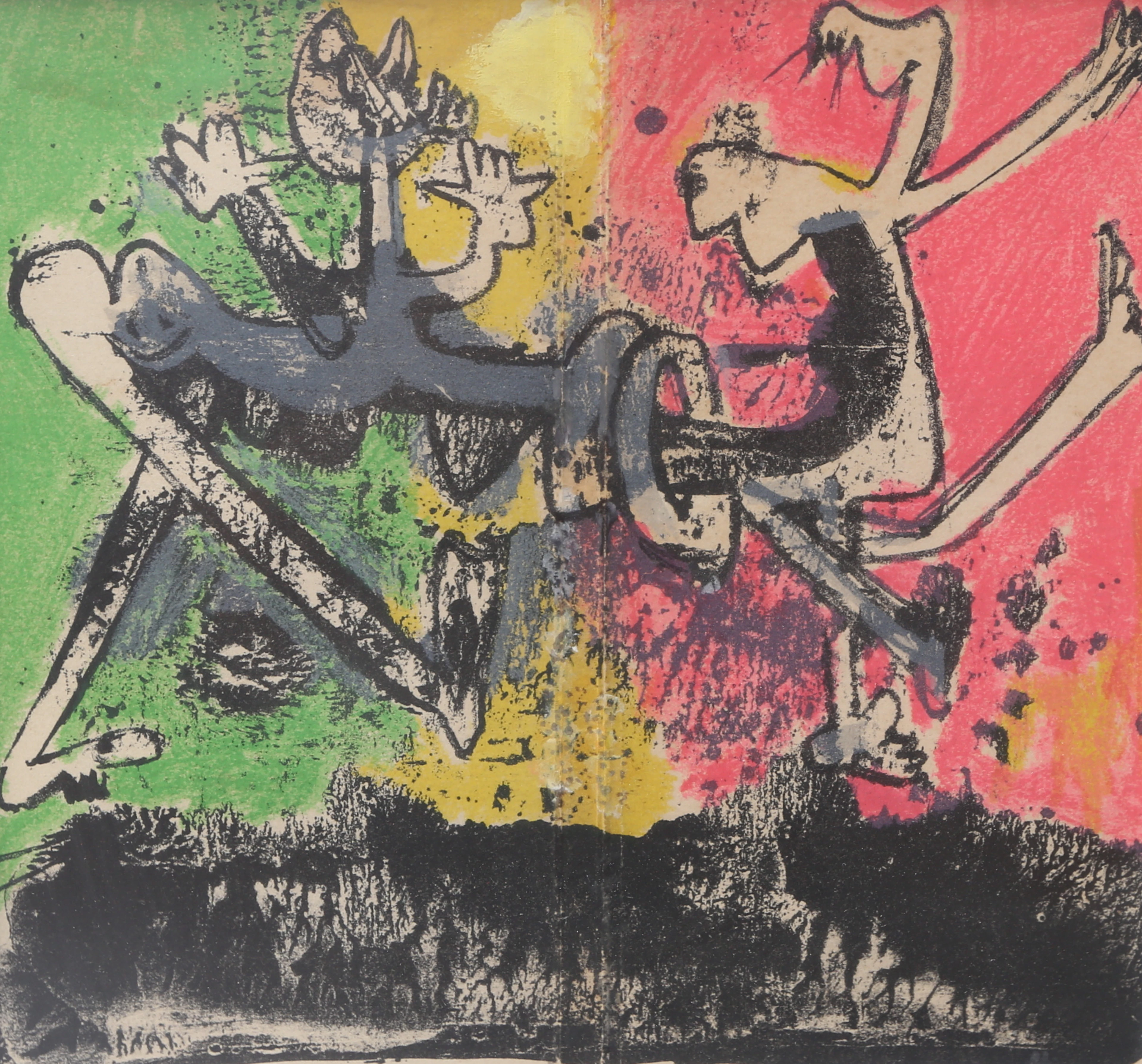 ROBERTO MATTA. litografi, märkt i trycket.