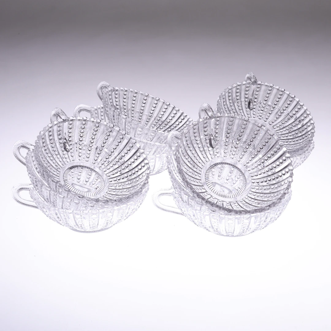 MUGGAR, 12 st, glas, 1900-tal.