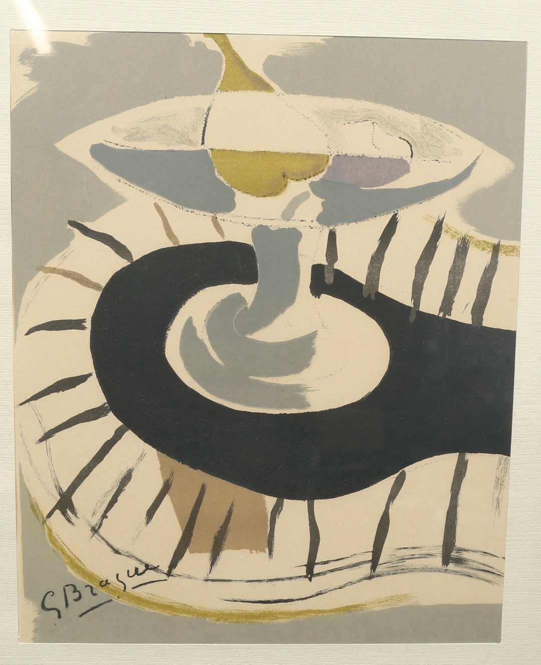 GEORGE BRAQUE. EFTER. litografi, signerad i trycket.