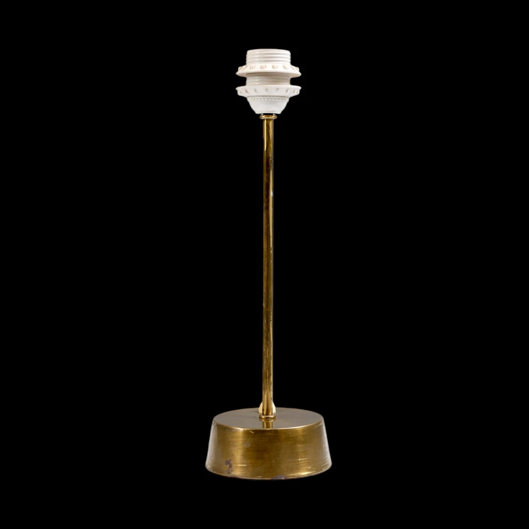 BORDSLAMPA, mässing, no.2991, KLK, 1900-tal.