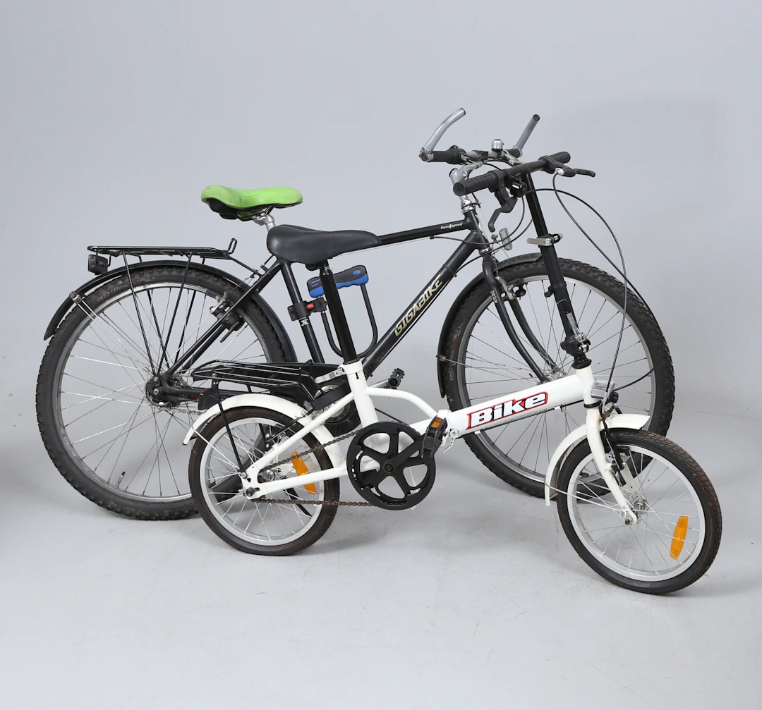 CYKLAR, 2 st, Bike samt Gigabike.