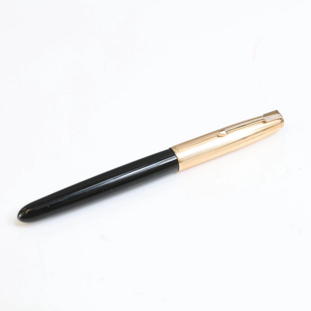 RESERVOARPENNA, 1950s parker 51 aerometric, 1/10 12k gold filled