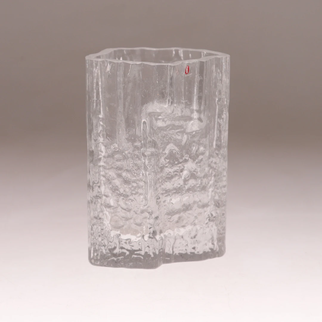 TAPIO WIRKKALA. vas, glas, "Avena", Iittala, Finland, monogramsignerad.