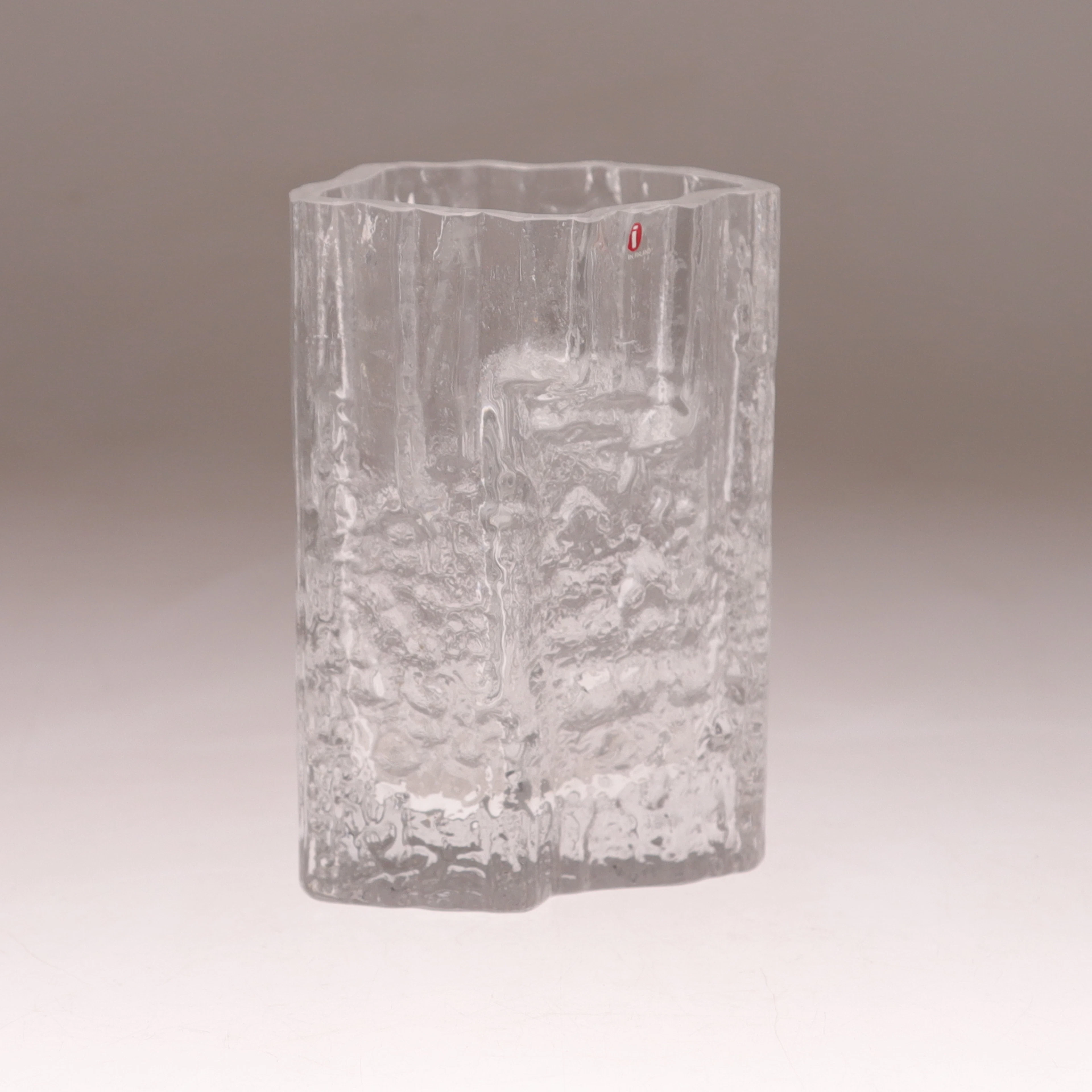 TAPIO WIRKKALA. vas, glas, "Avena", Iittala, Finland, monogramsignerad.