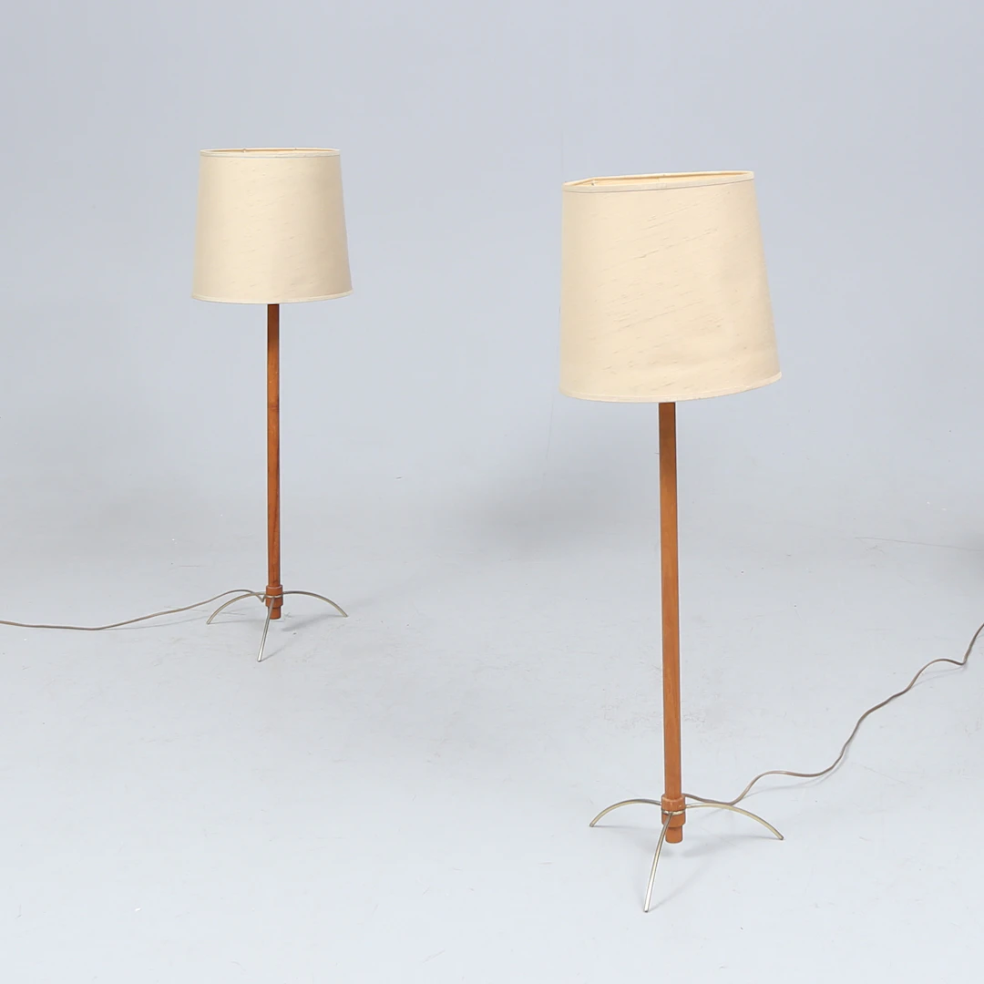 GOLVLAMPOR, 1 par, 1960-tal.