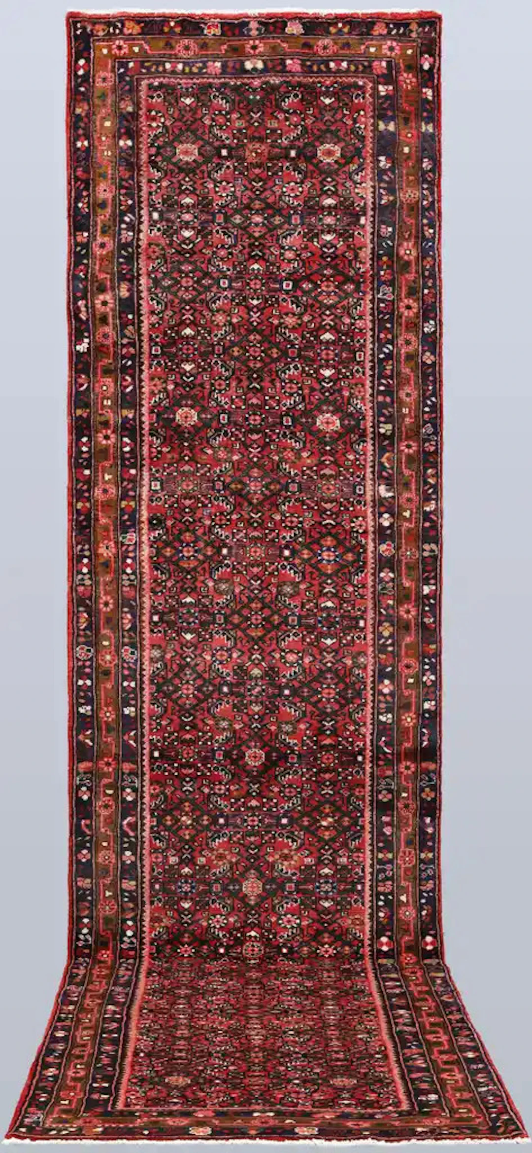 ORIENTMATTA. Hamadan gallerimodell, 445 x 115 cm.