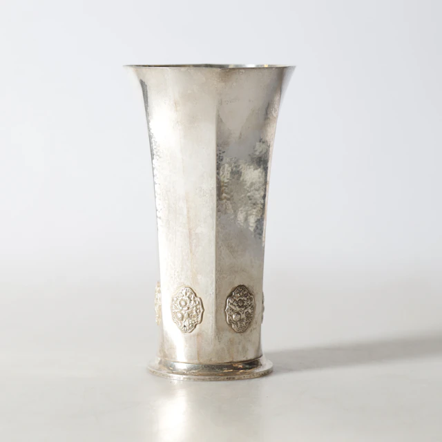 POKAL, silver, C.G, Hallbergs Guldsmeds A.B., Stockholm, 1920-tal.