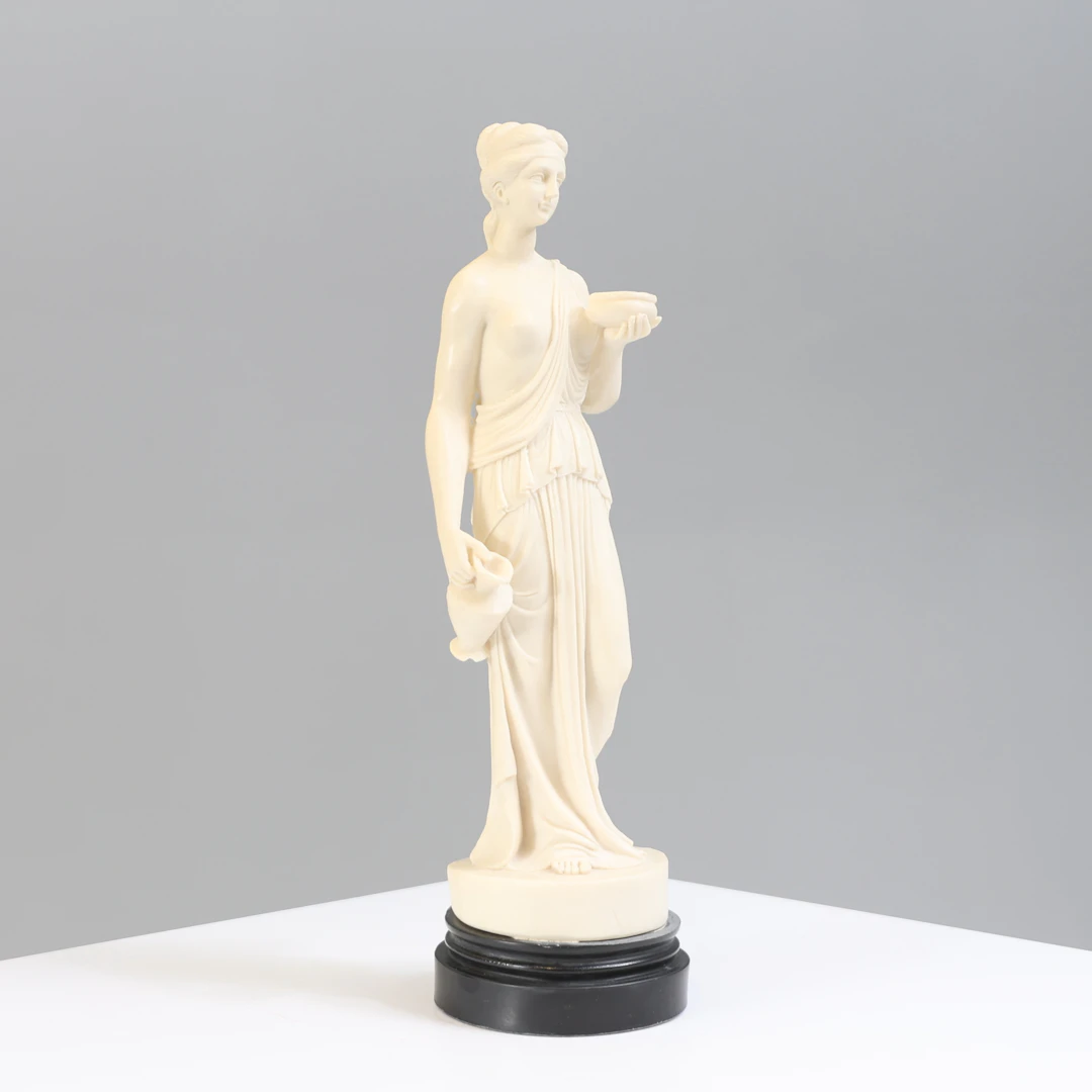 SKULPTUR, "Hebe", konstmassa, 1900-tal.