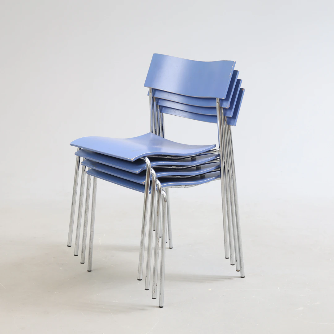 JOHANNES FOERSOM & PETER HIORT-LORENZEN. stolar, 4 st, "Campus", Lammhult.