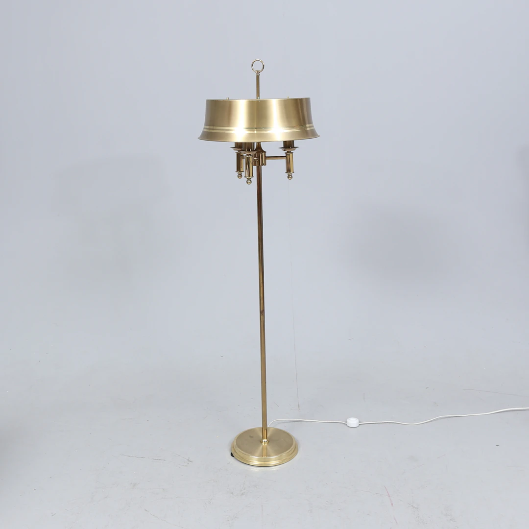 GOLVLAMPA mässing, Nya Öia, 1900-talets andra hälft.