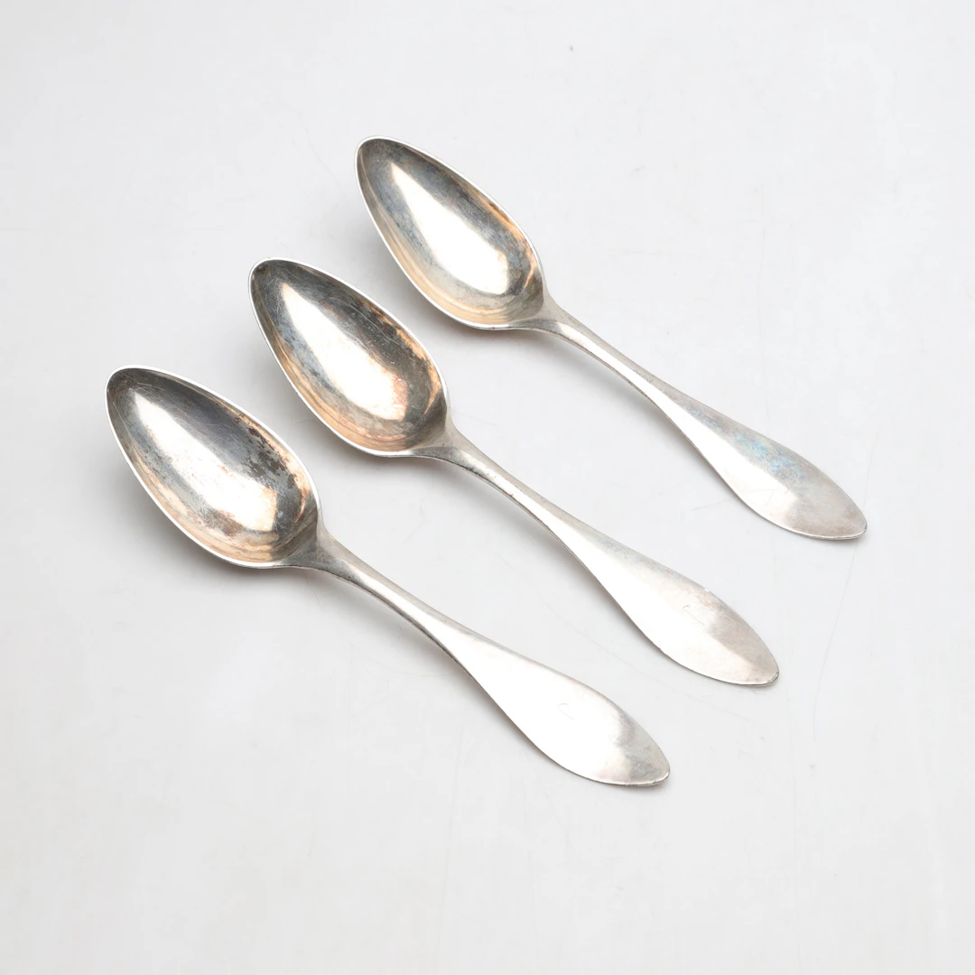 ILS TORNBERG, Skedar, 3 st, silver, Linköping, 1809.