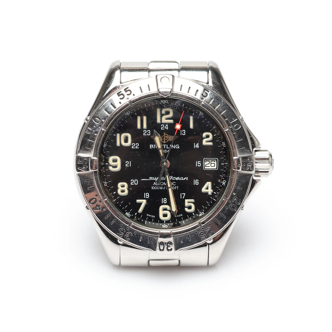 BREITLING, armbandsur, SuperOcean, stål, ca 41mm.
