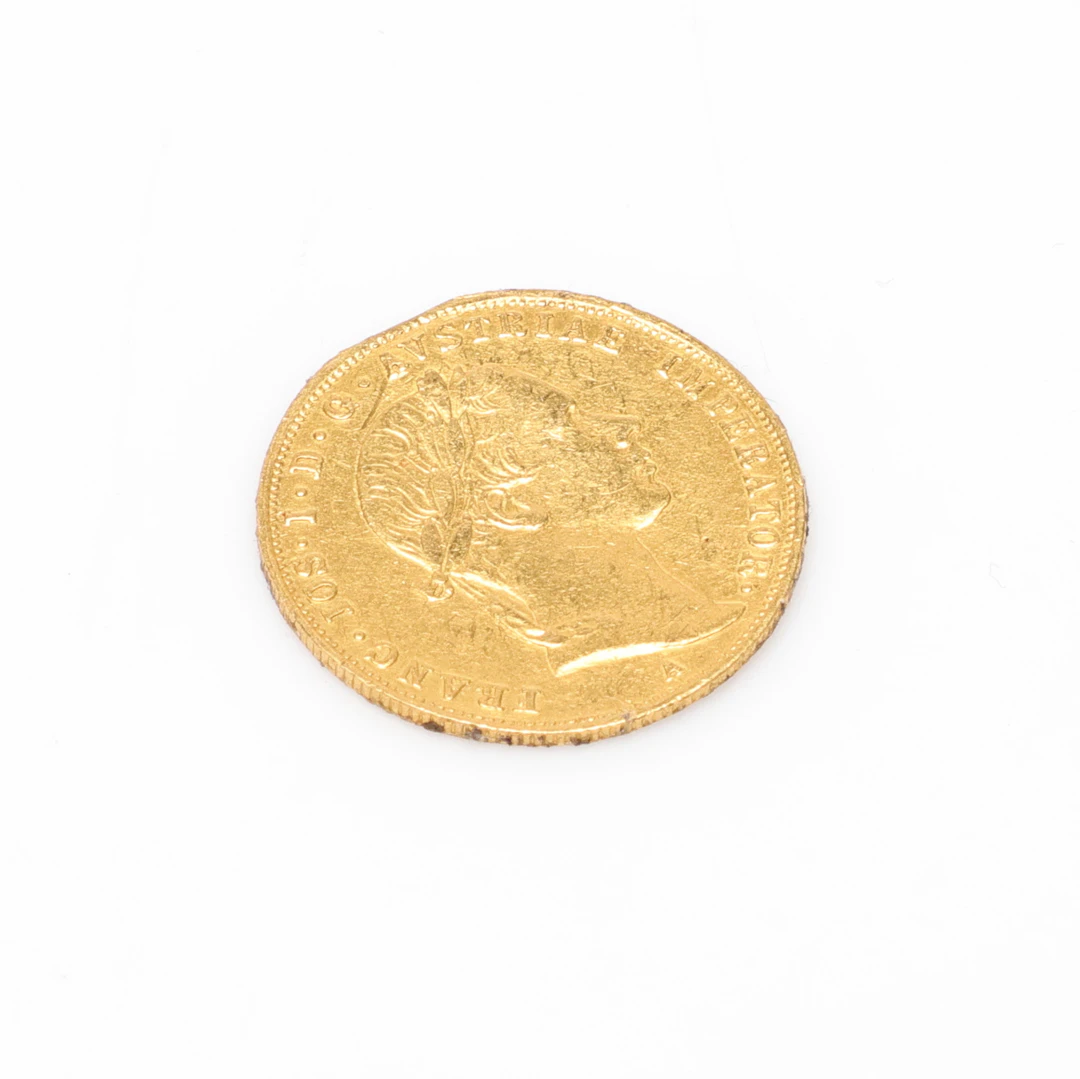 GULDMYNT, 1 Ducat, Franz Joseph I, Österrike, 1855.