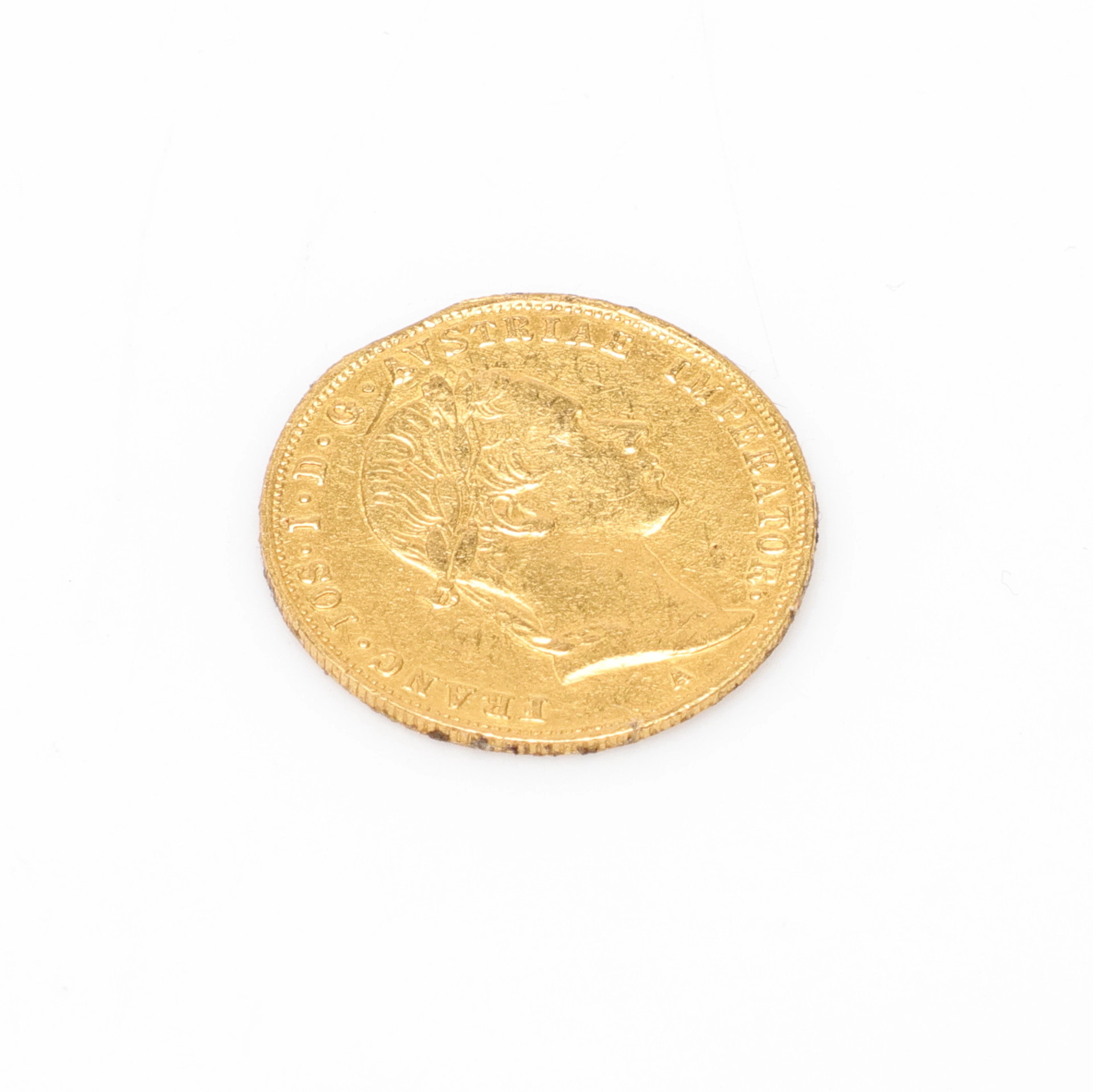 GULDMYNT, 1 Ducat, Franz Joseph I, Österrike, 1855.