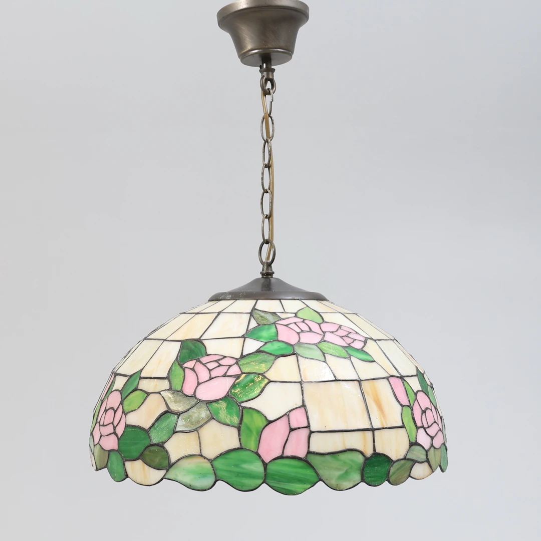 TAKLAMPA, tiffanystil, 1900-tal.