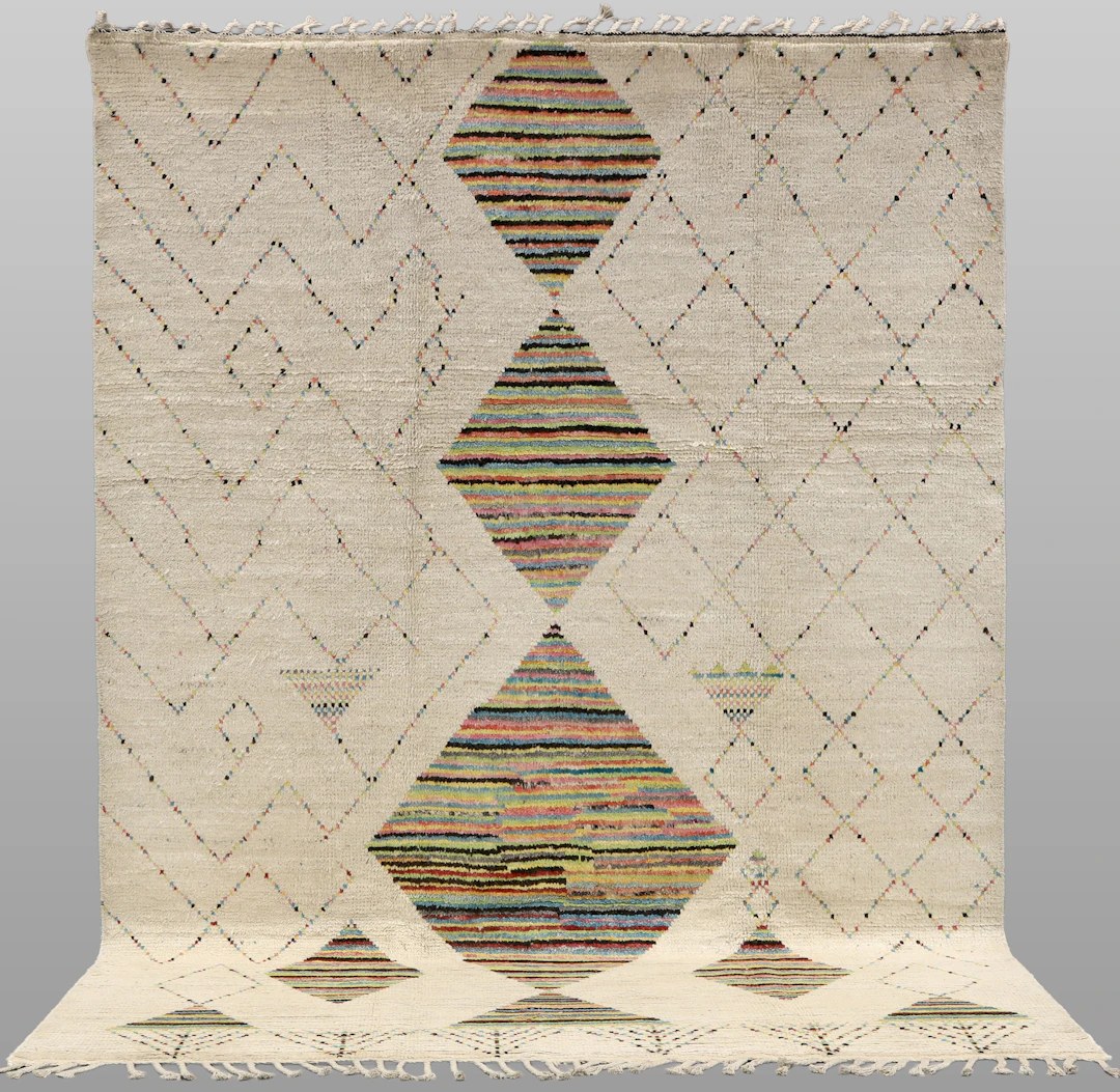 ORIENTMATTA. Marocko design, 310 x 215 cm.