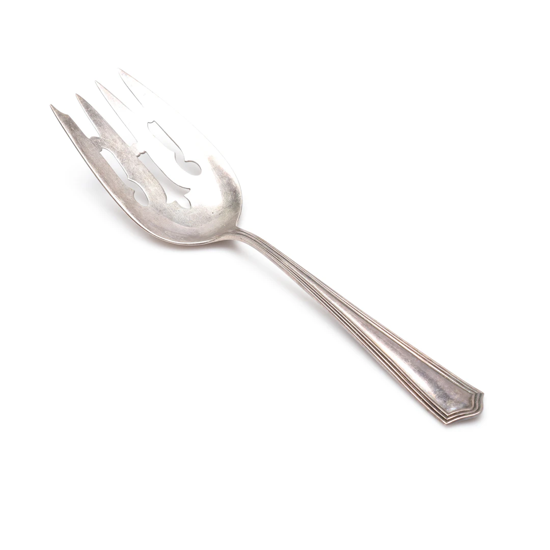 FISKGAFFEL, silver, vikt ca 36 gram.
