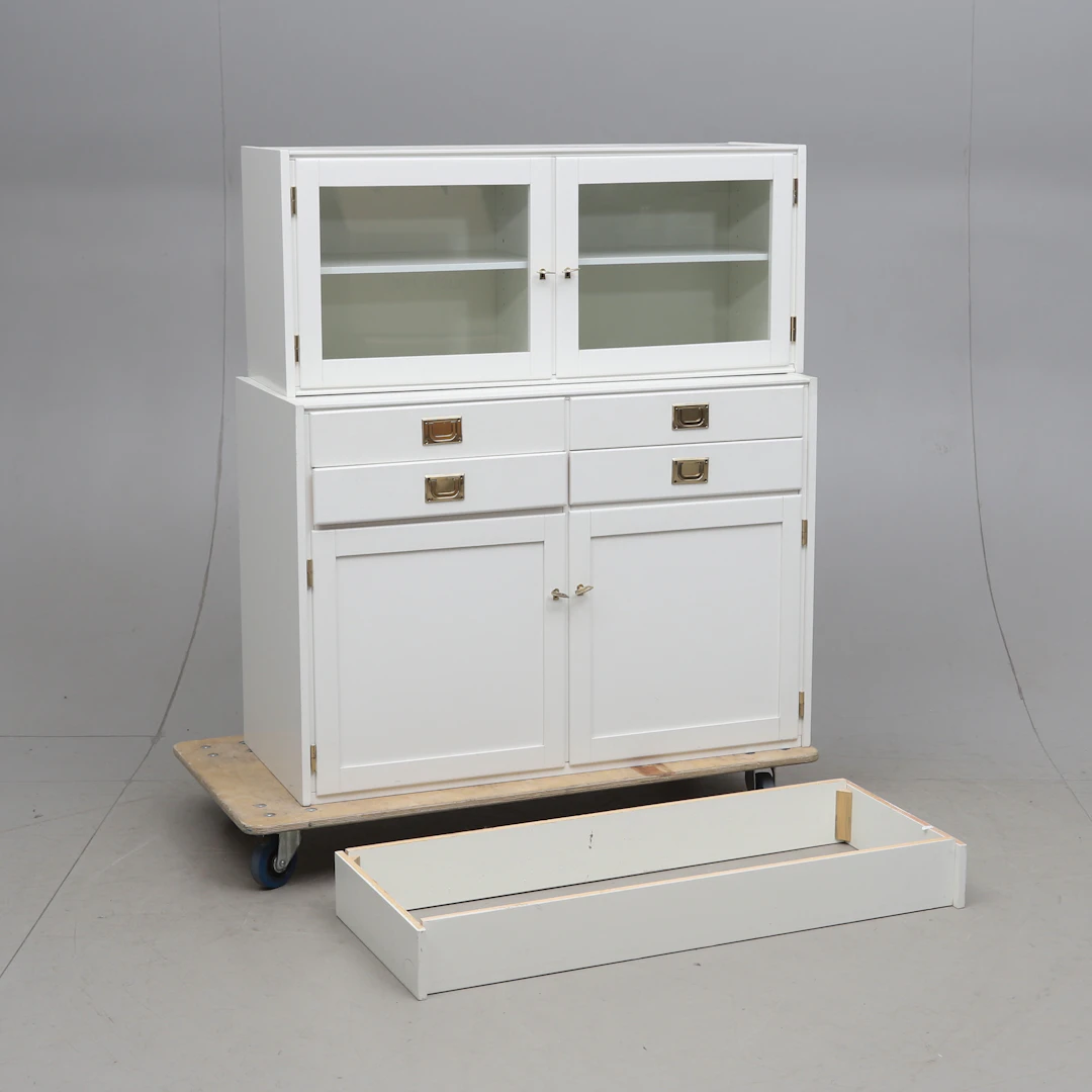 ERIK WÖRTZ. skåp & väggskåp, 2 delar, "Uppland", Ikea, 1900-talets andra hälft.
