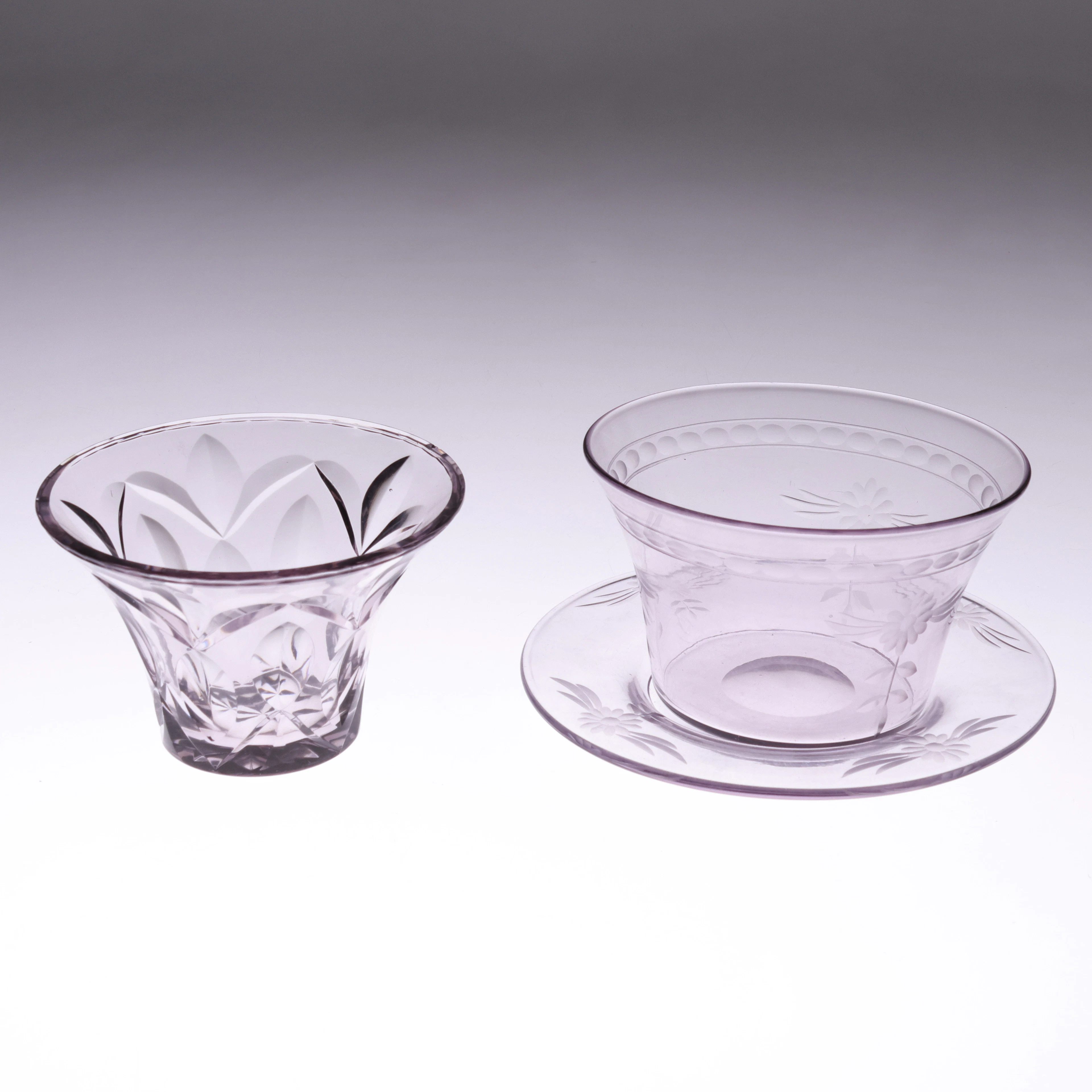 SKÅL samt FAT samt SKÅL, glas, bl.a. Simon Gate, Orrefors, 1900-talets