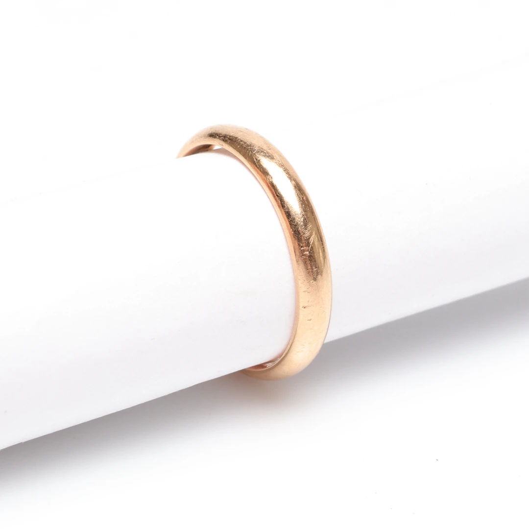 RING, guld, 18k, ca 4 gram.