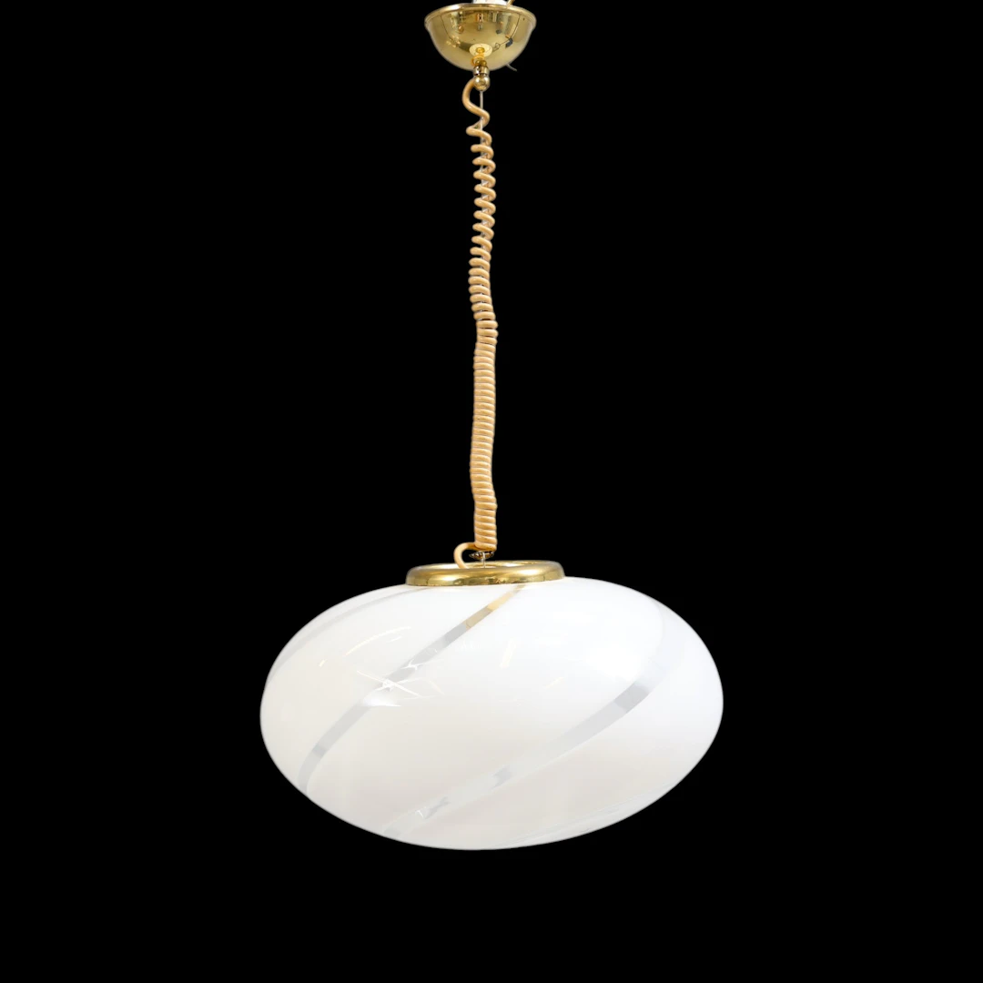 TAKLAMPA, Vetri Murano, 1980-tal.