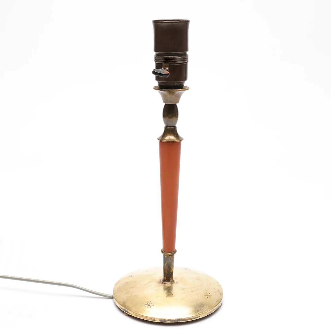 HARALD NOTINI. Bordslampa, modell 6931/6870, Arvid Böhlmarks Lampfabrik