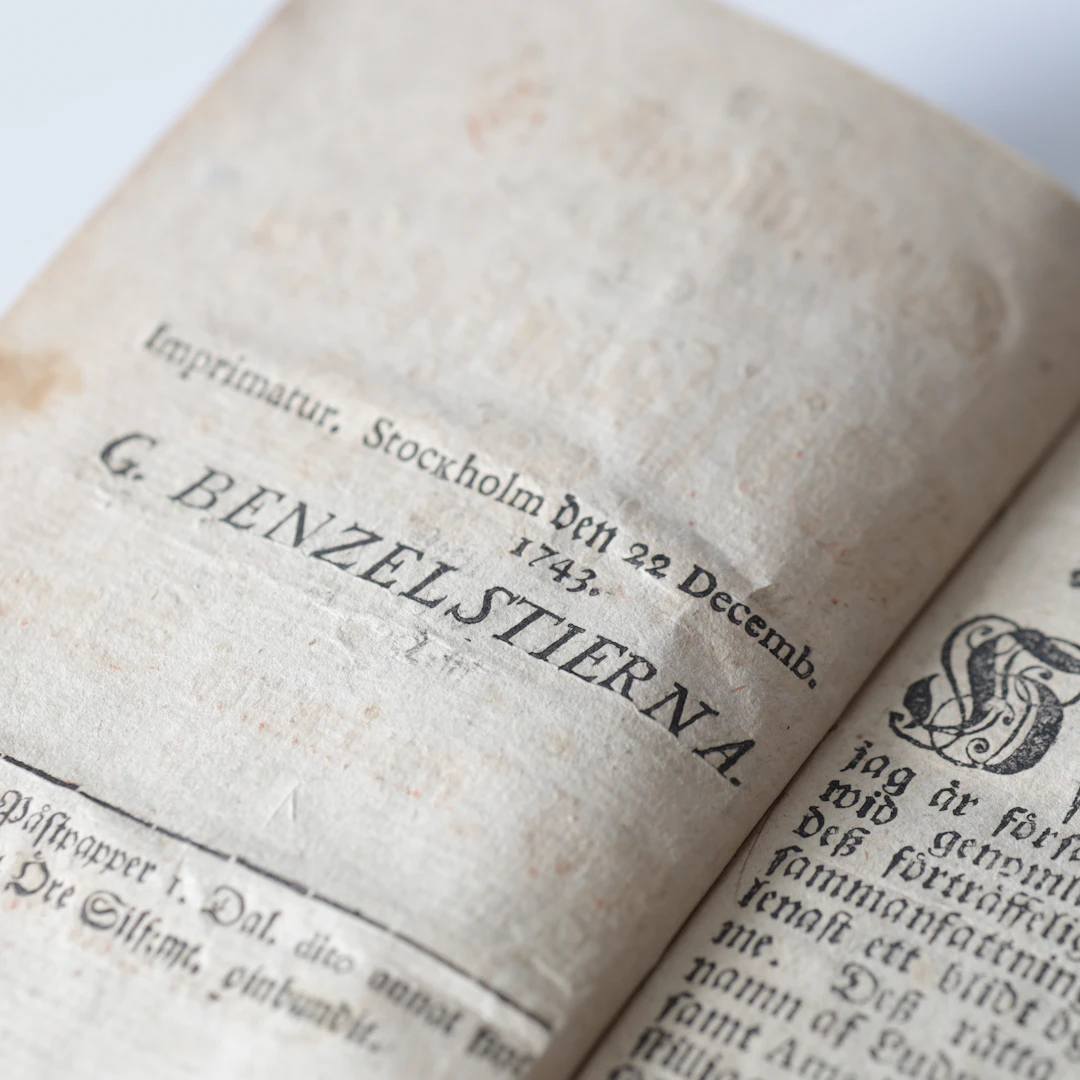 PHILIPP BALTHASAR SINOLD VON SCHÜTZ. "Den lycksaligaste ö i hela Wärlden