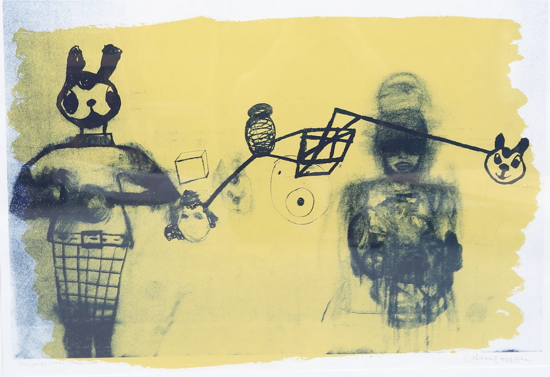 ANNALENA TÖRNSTRÖM. screenprint, signerad.