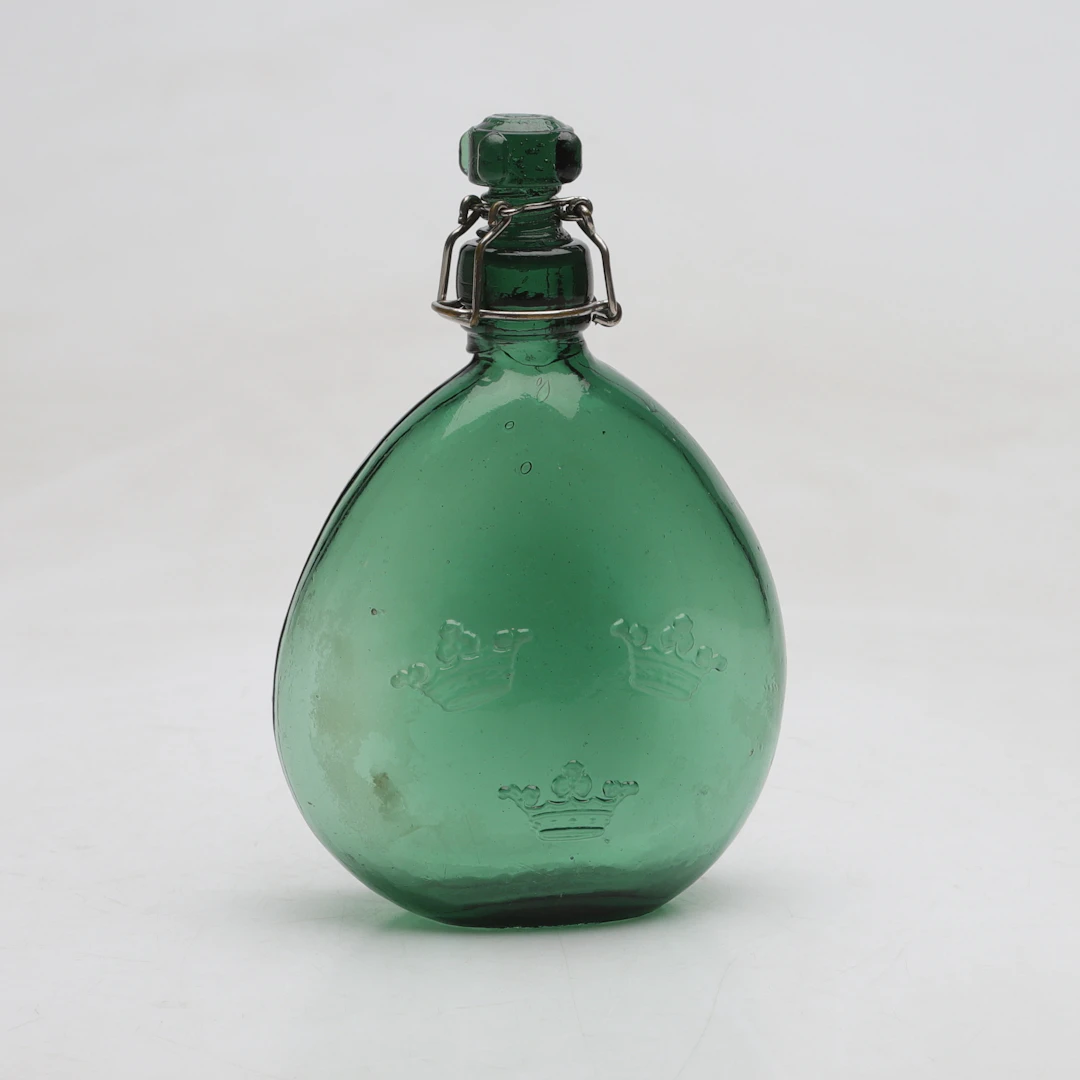 PLUNTA, glas, för militärt manskap, tidigt 1900-tal.