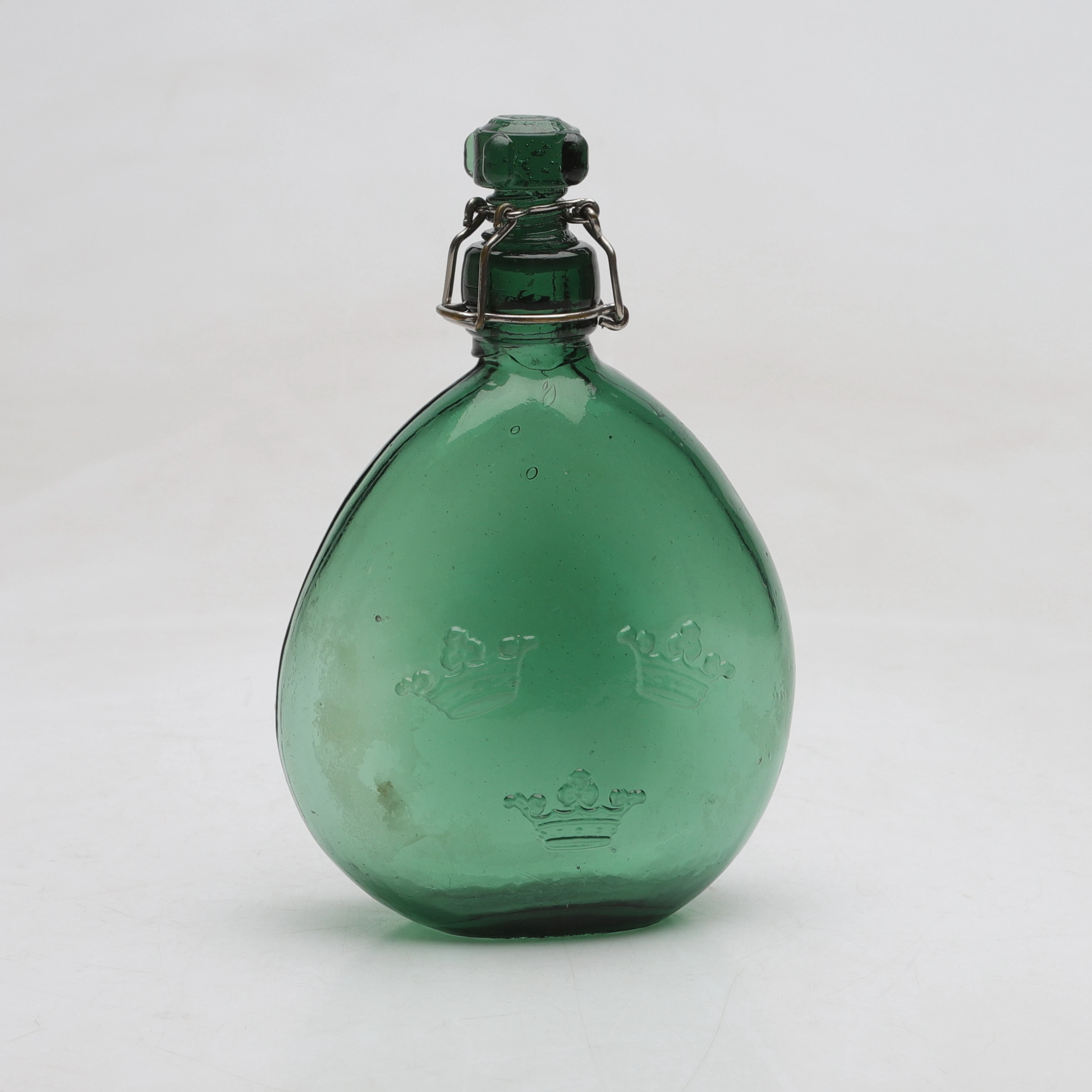 PLUNTA, glas, för militärt manskap, tidigt 1900-tal.