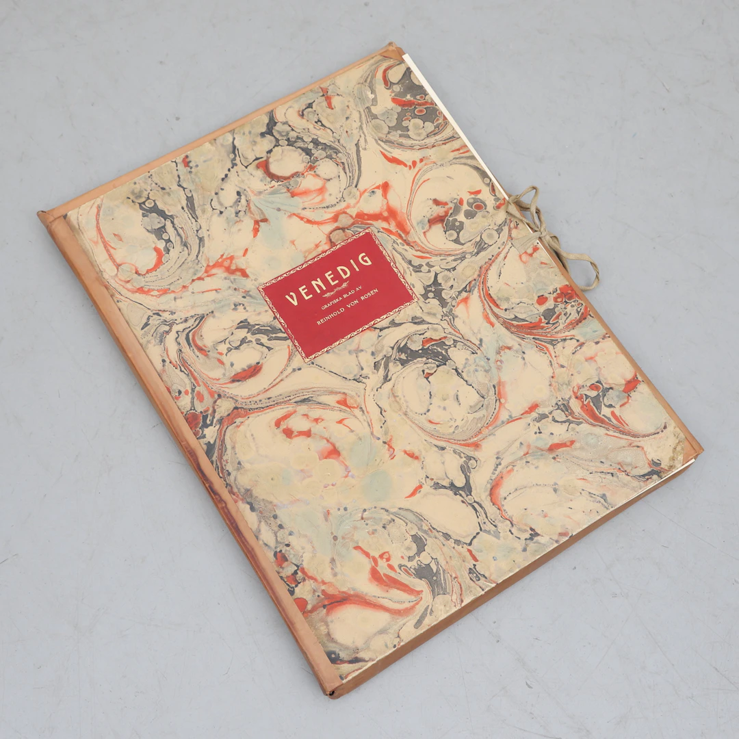 REINHOLD VON ROSEN. etsningar/grafiska blad, ca 39 st, signerade.
