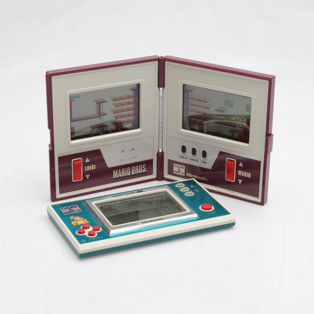 SPEL, 2 st Nintendo, Game & Watch, Mario bros och Donkey Kong JR