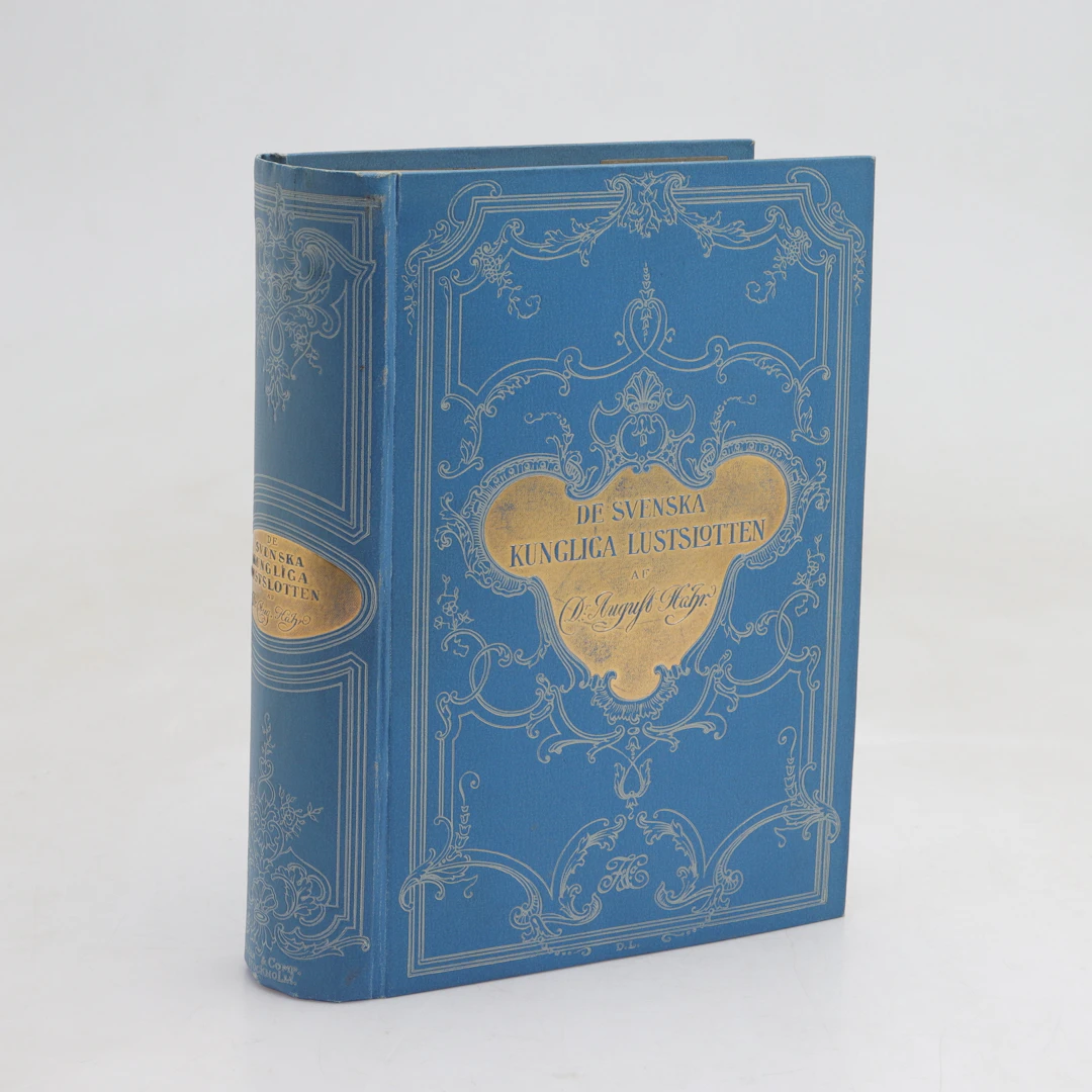 BOK, "De svenska kungliga lustslotten", August Hahr, Stockholm 1899.