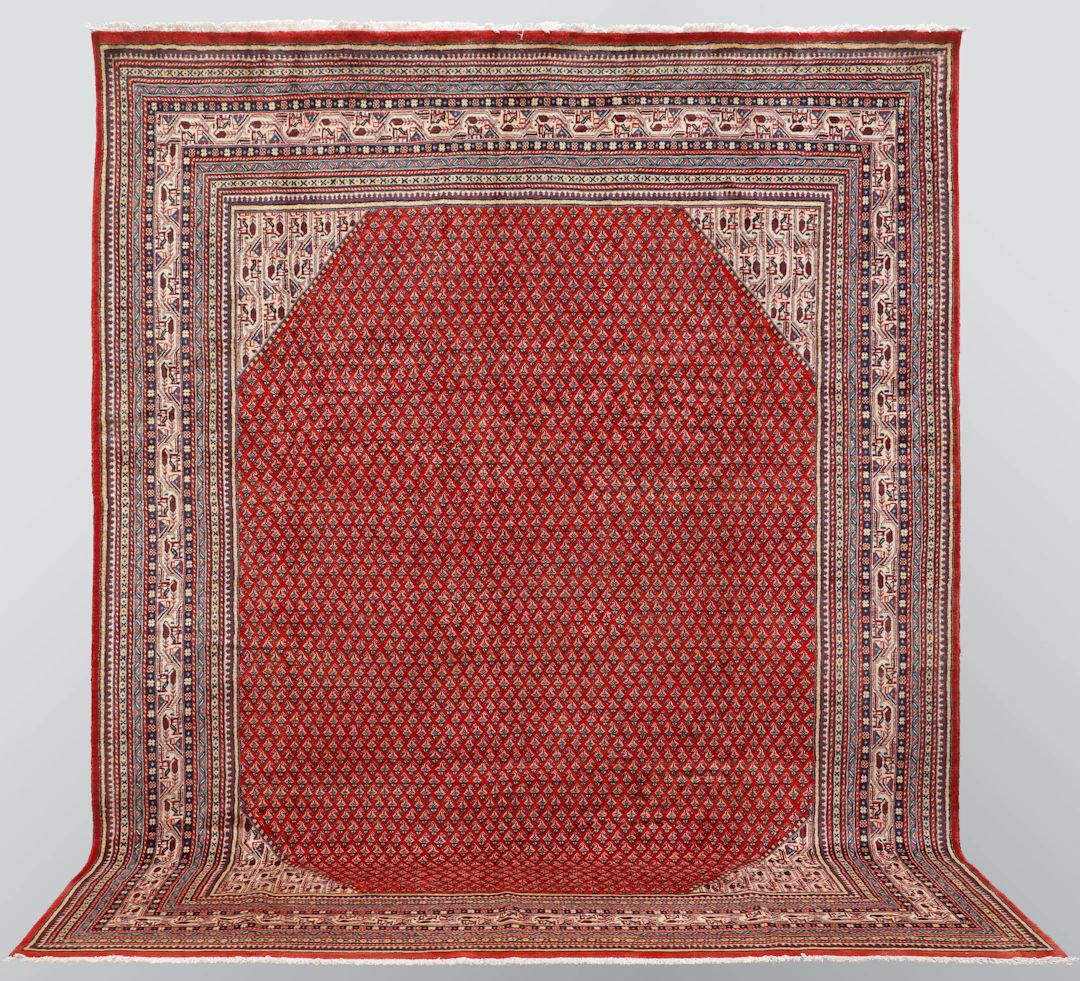 ORIENTMATTA. Saruk Mir, 391 x 300 cm.