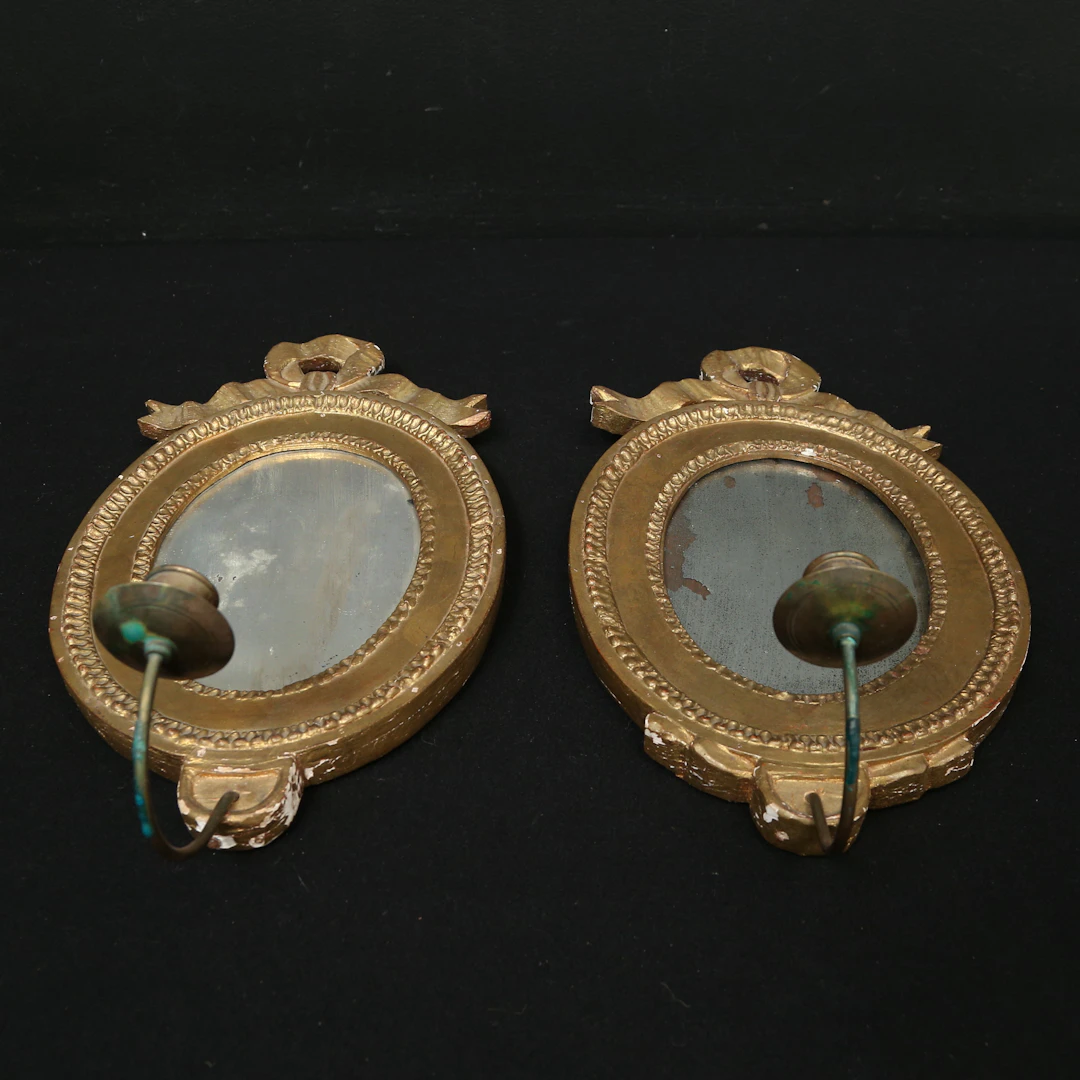 LJUSLAMPETTER, 1 par, gustaviansk stil, 1900-tal.