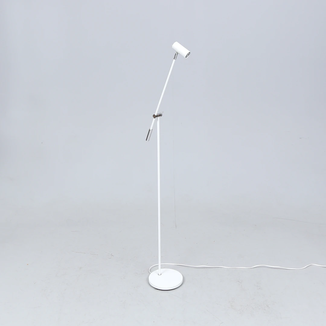 GOLVLAMPA, ställbar, Belid, samtida.