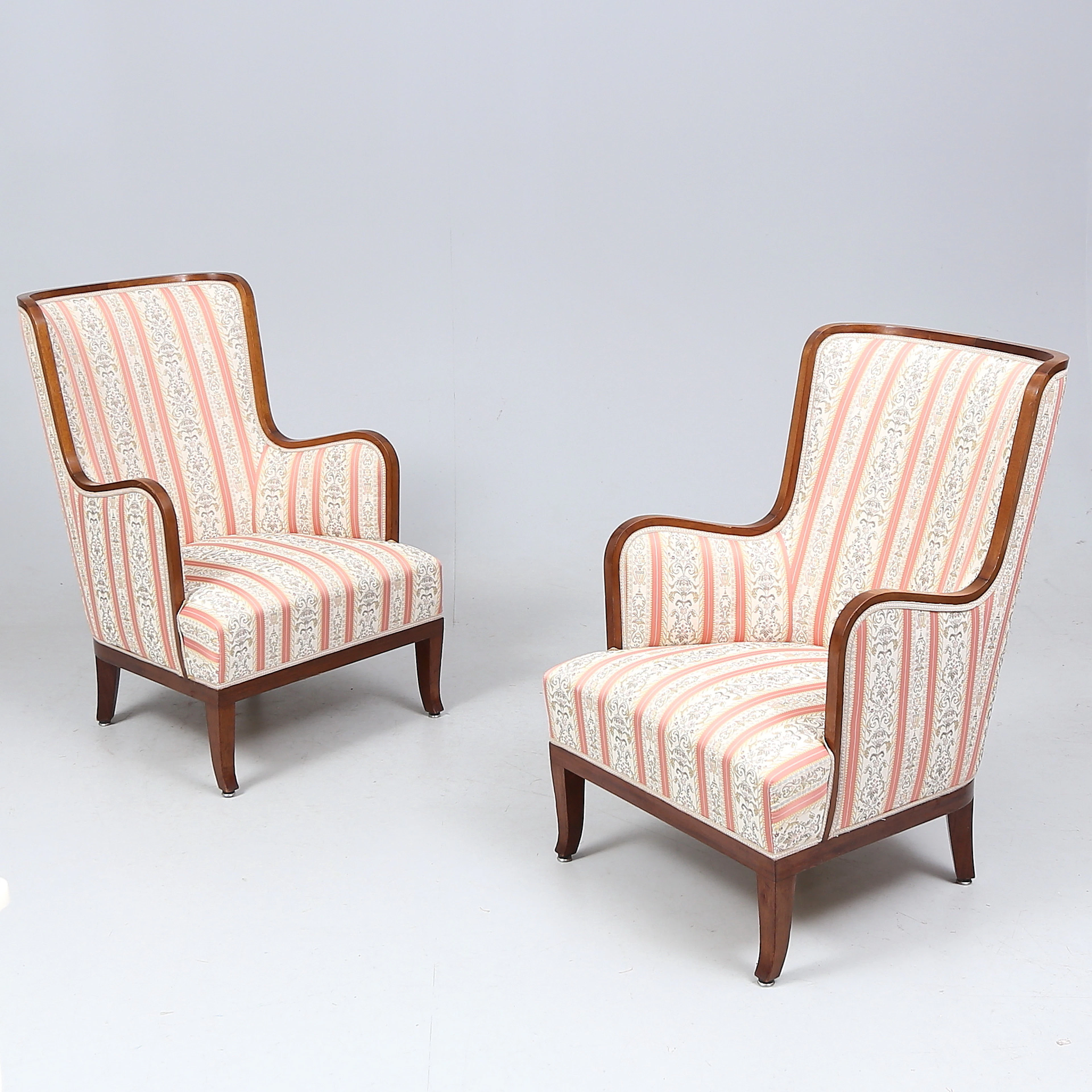 FÅTÖLJER, 1 par, Swedish modern, 1940-tal.