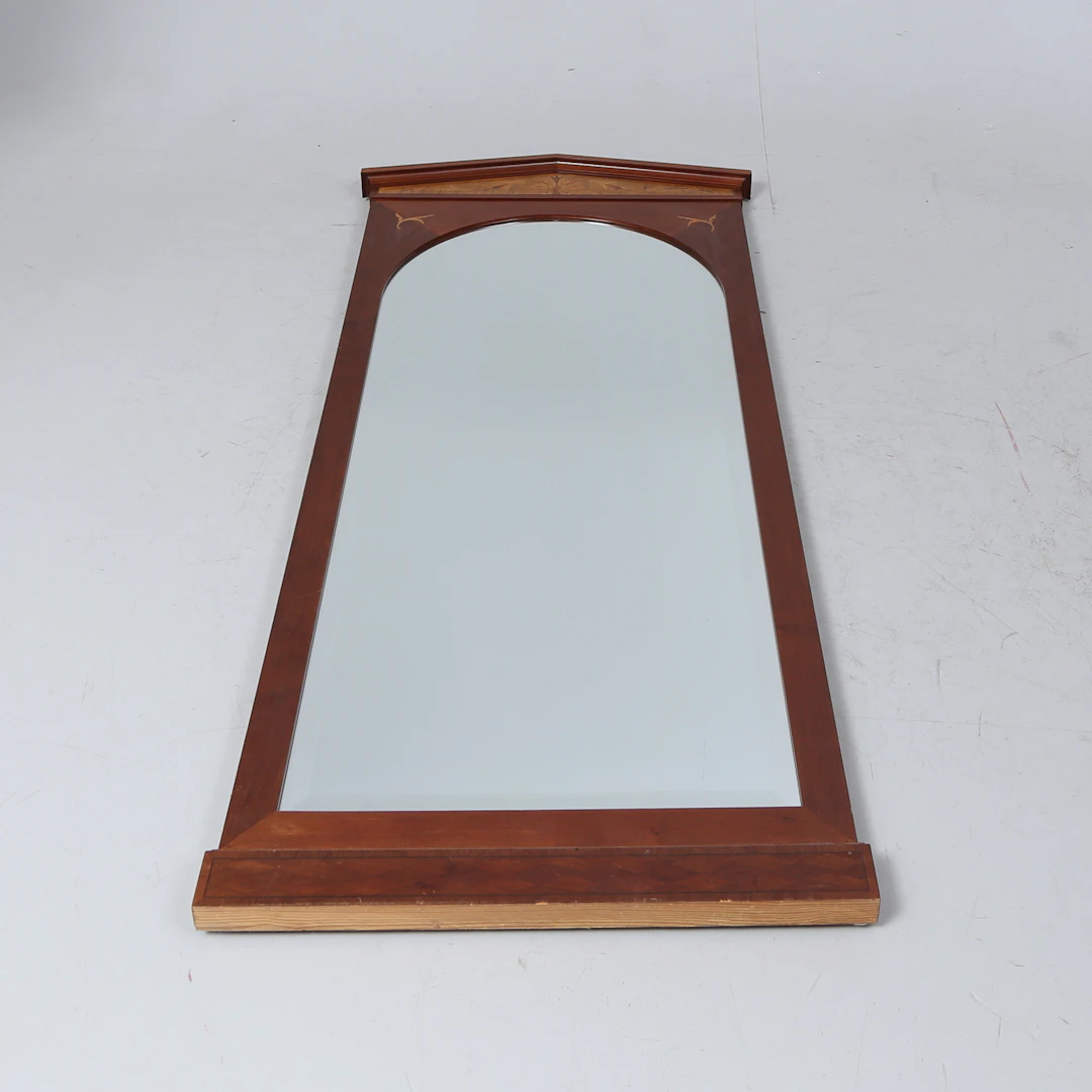 SPEGEL, med konsolbord, gustaviansk stil, med stenskiva, 1900-talets