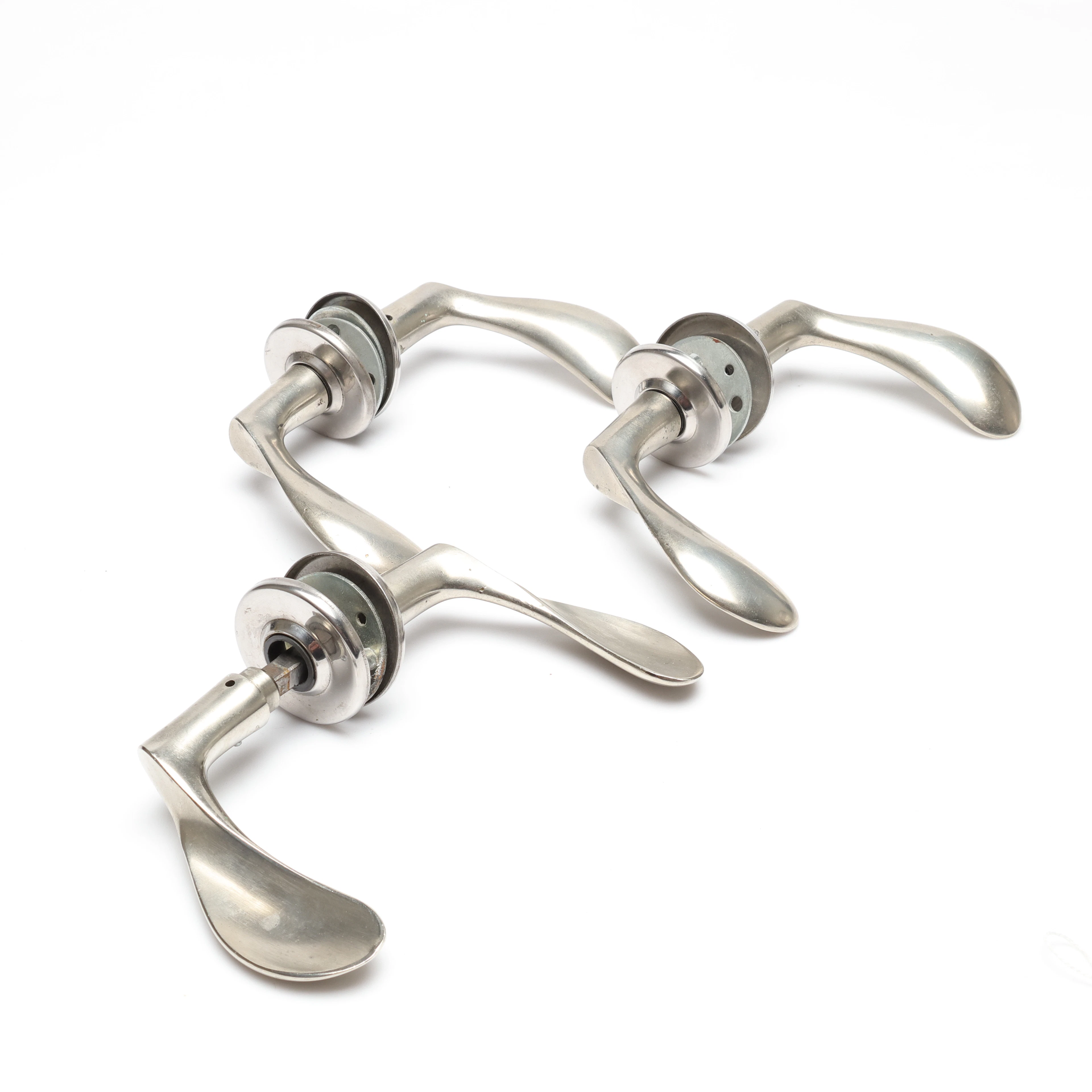 ARNE JACOBSEN. ”AJ”. 3 par. metall.