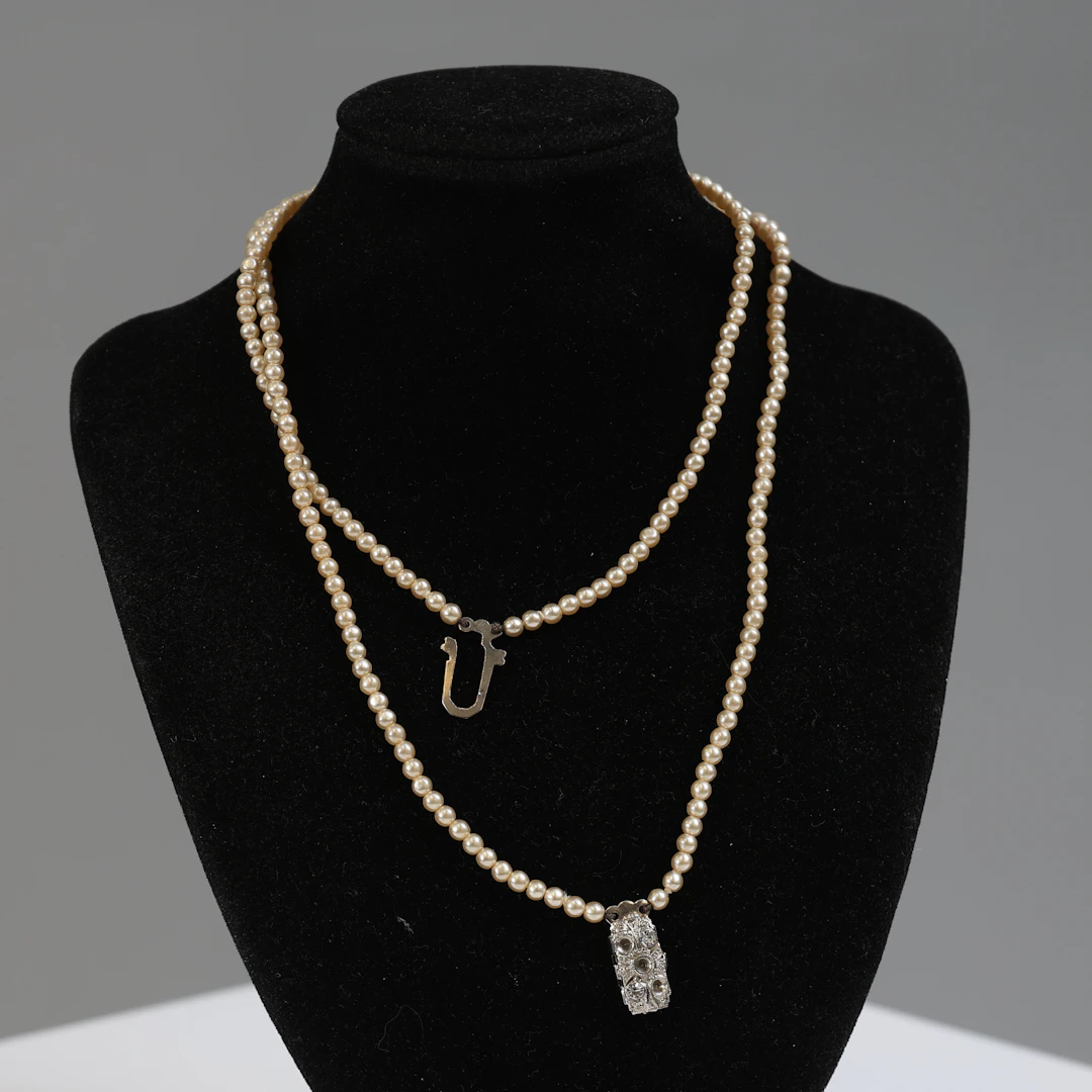 PÄRLCOLLIER, 1900-tal.